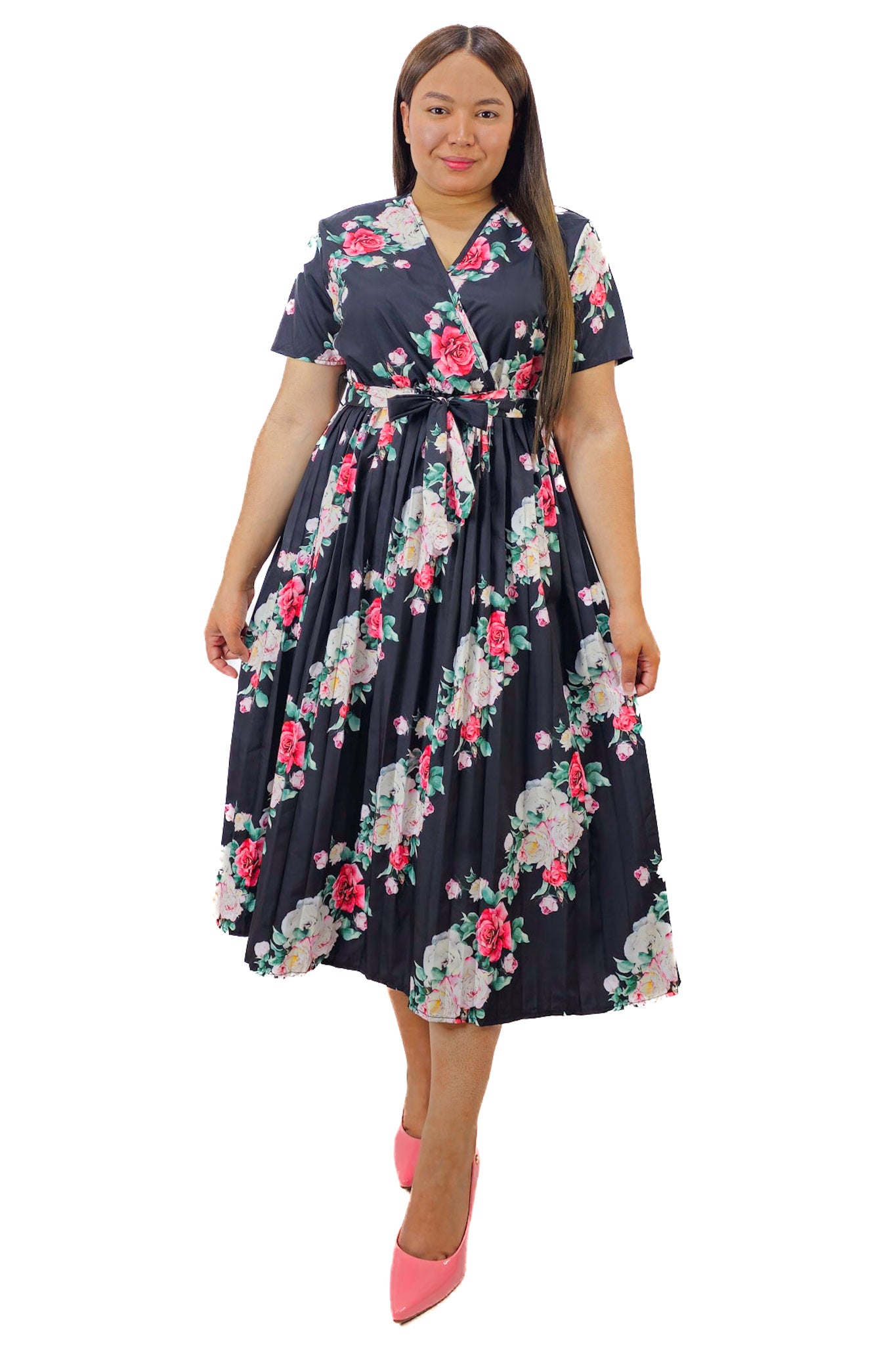 Vestido Largo Floreado