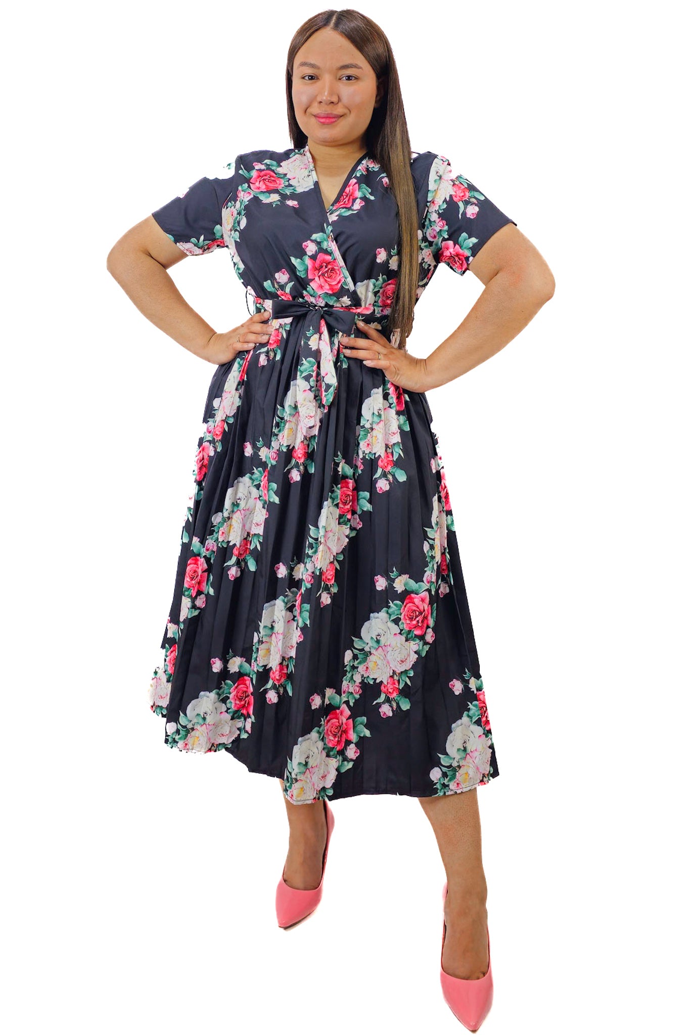 Vestido Largo Floreado