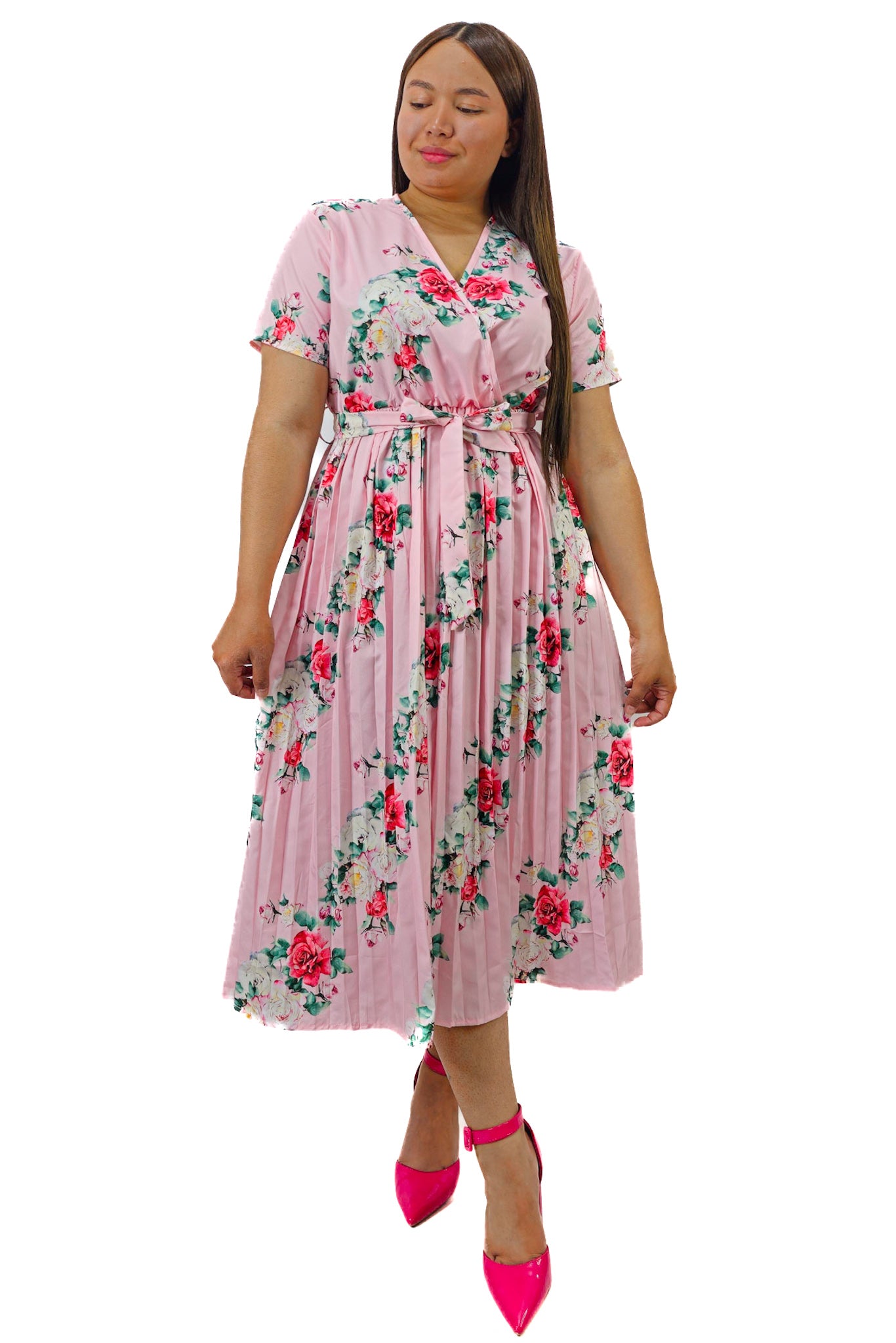 Vestido Largo Floreado
