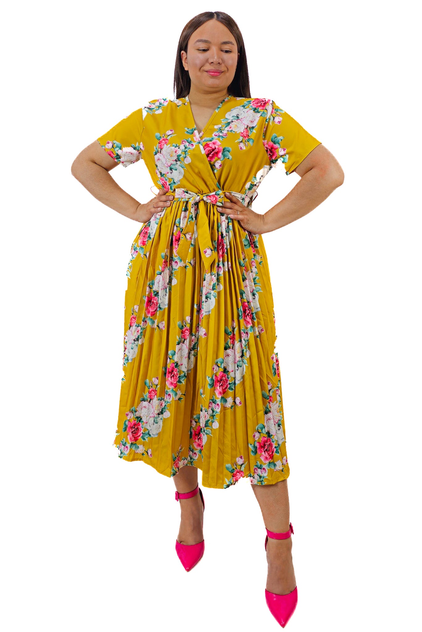 Vestido Largo Floreado
