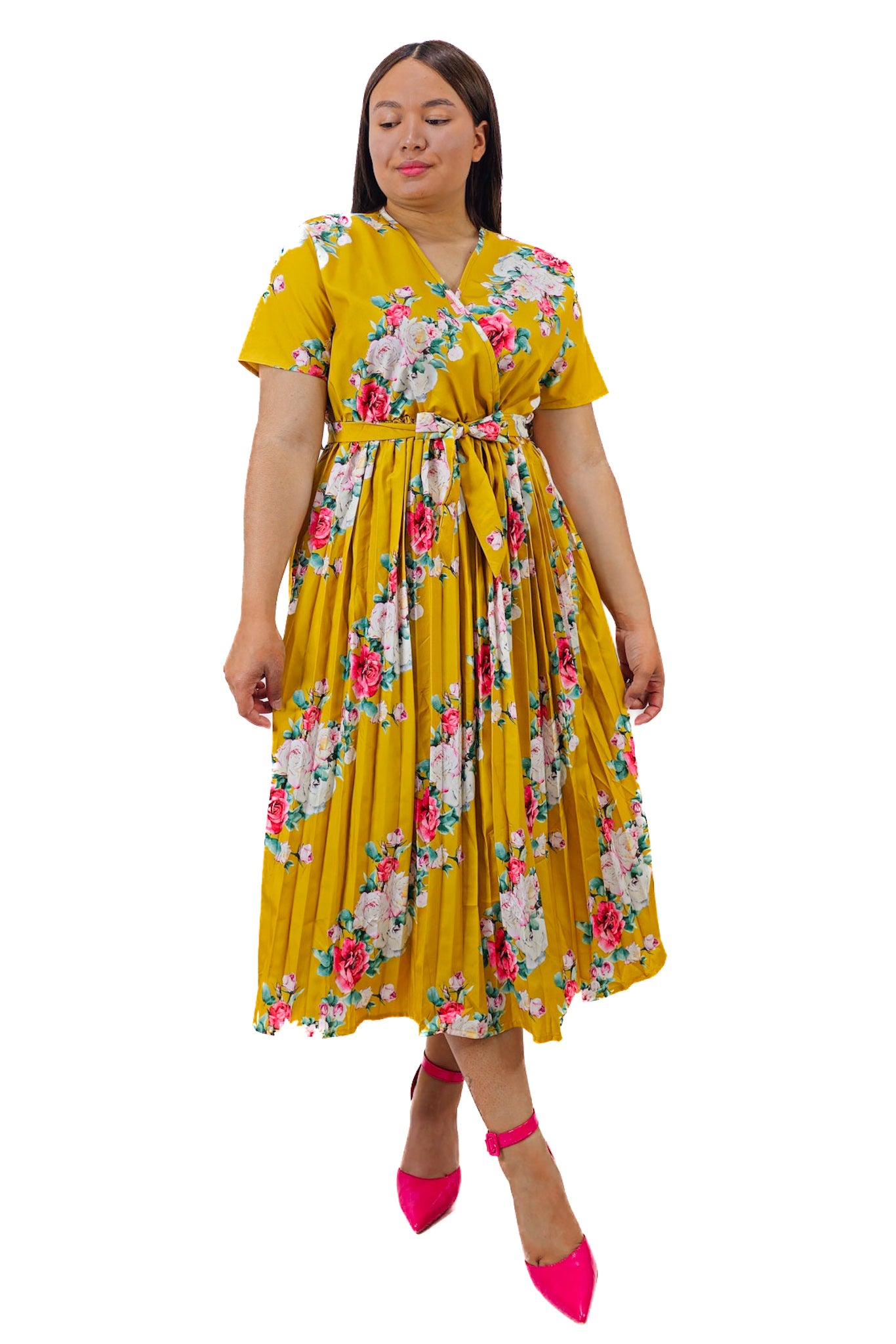 Vestido Largo Floreado