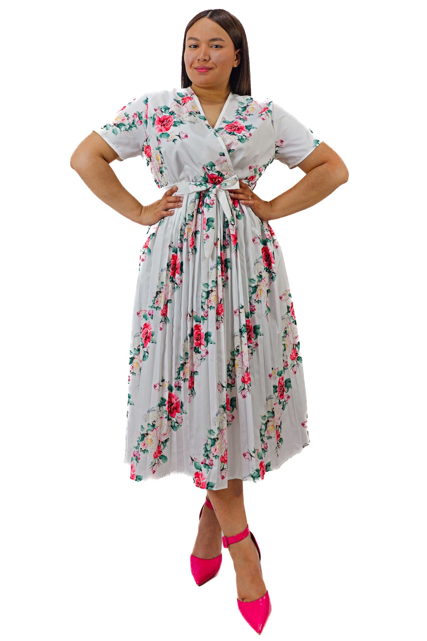 Vestido Largo Floreado
