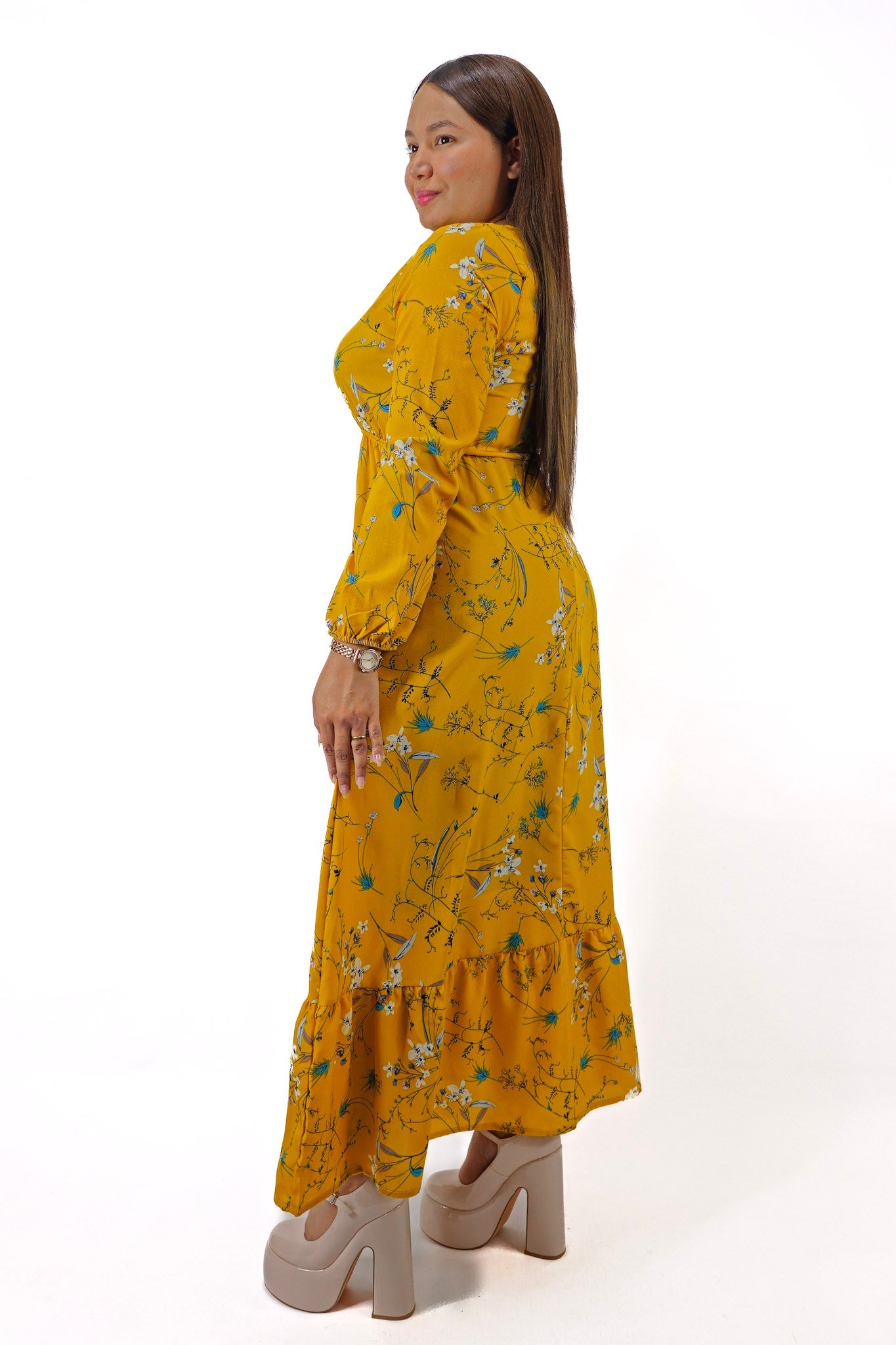 Vestido Manga Larga