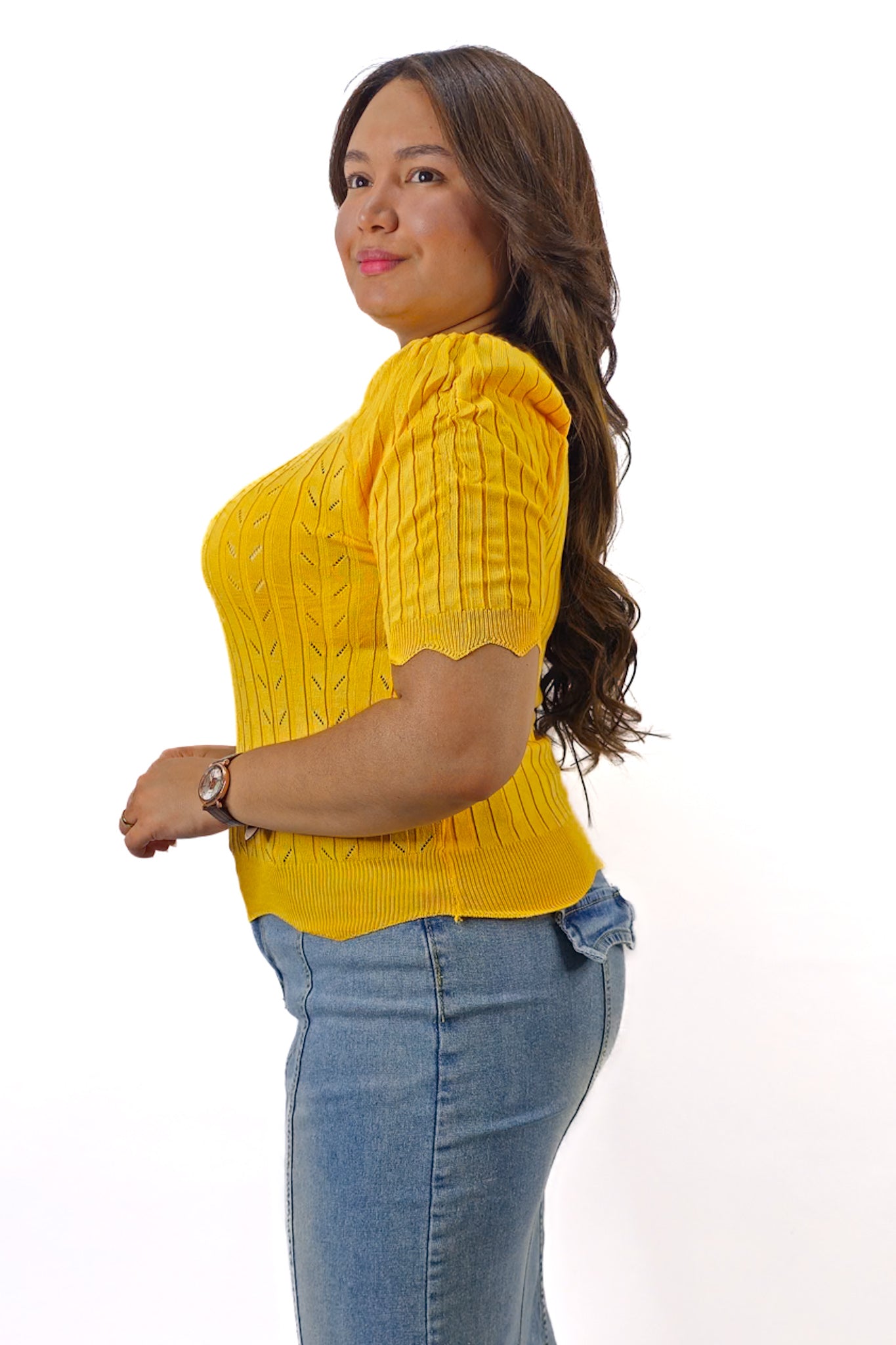 Polera Clásica Mostaza