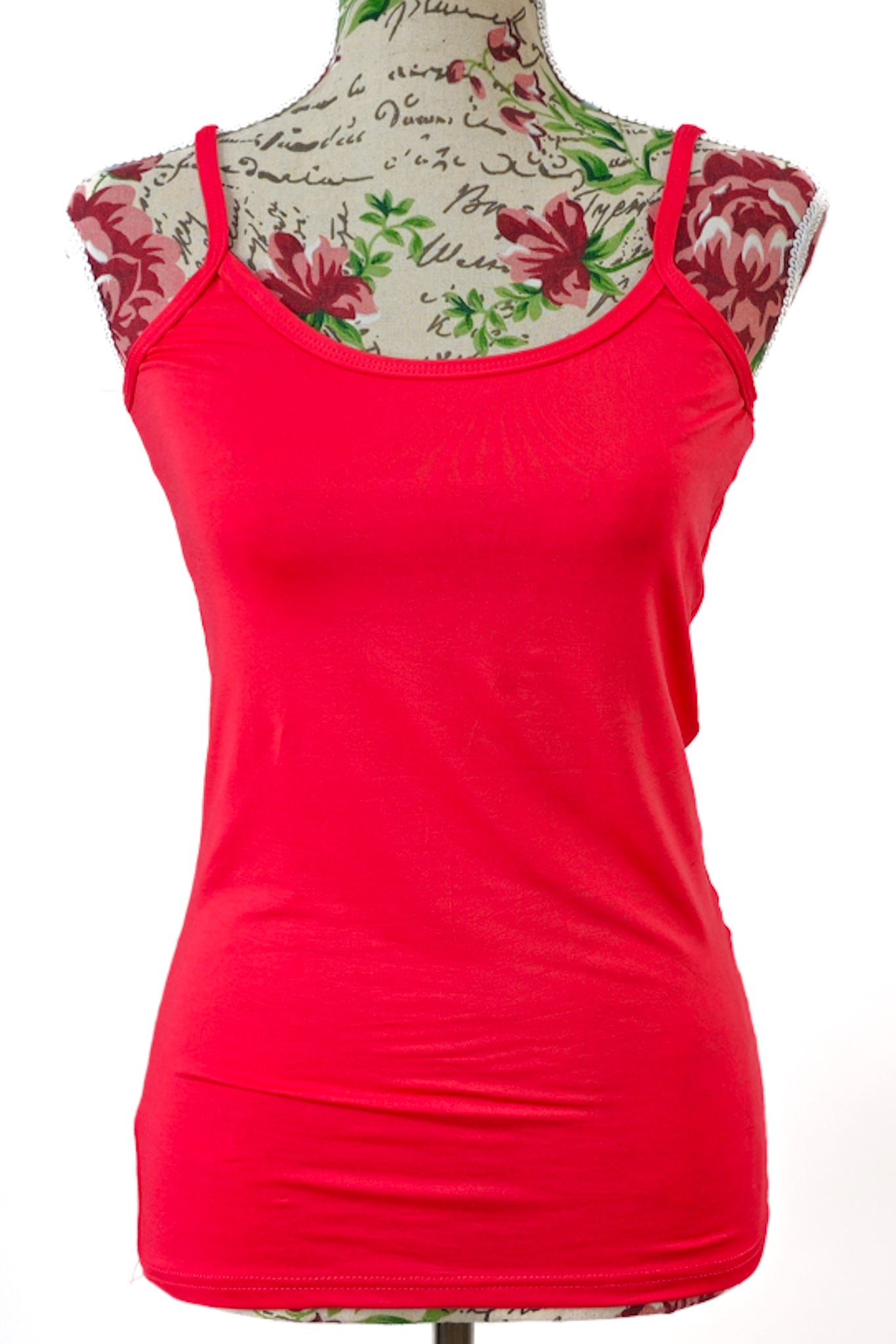 Polera Pabilo Unicolor Coral