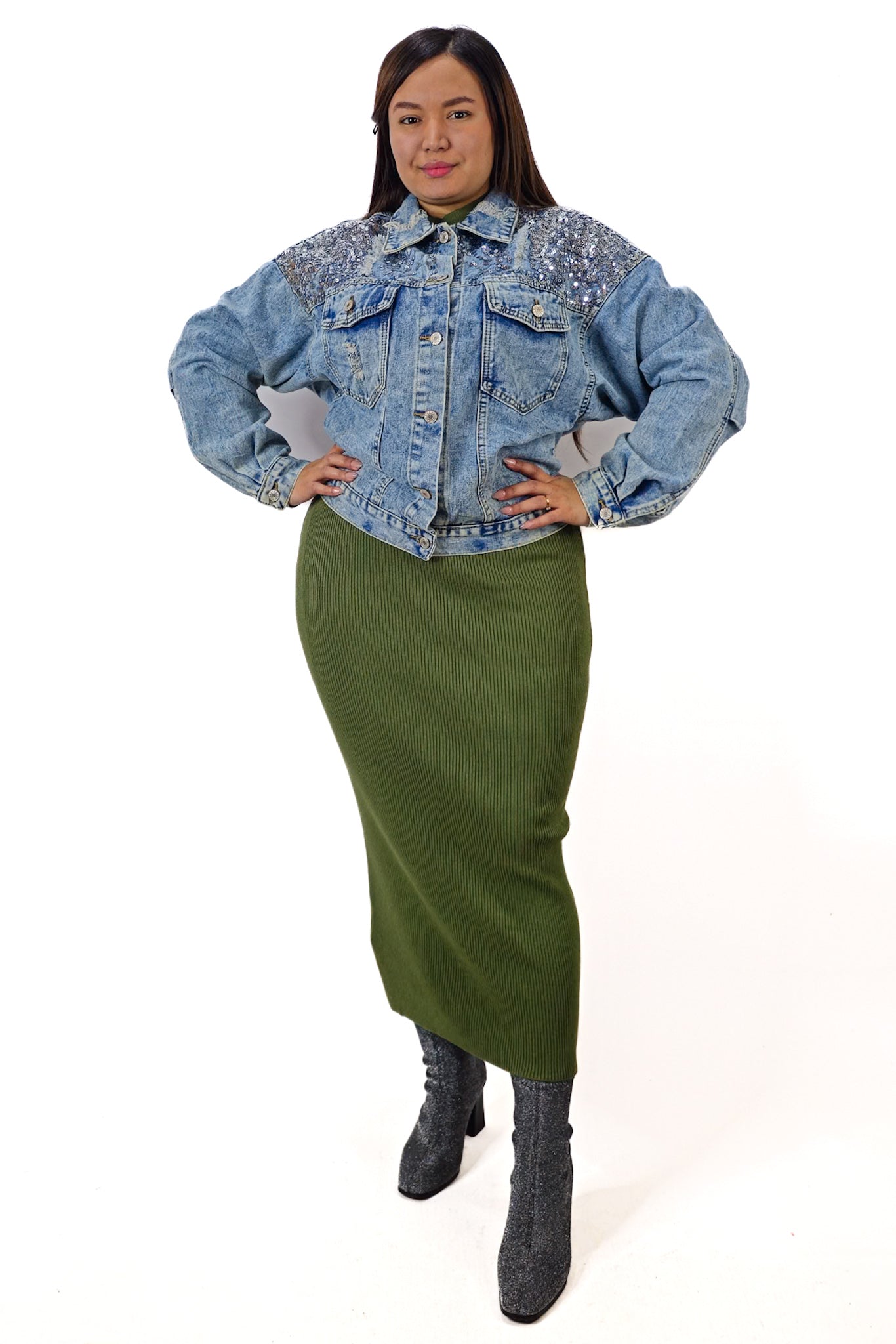 Chaqueta de Mezclilla