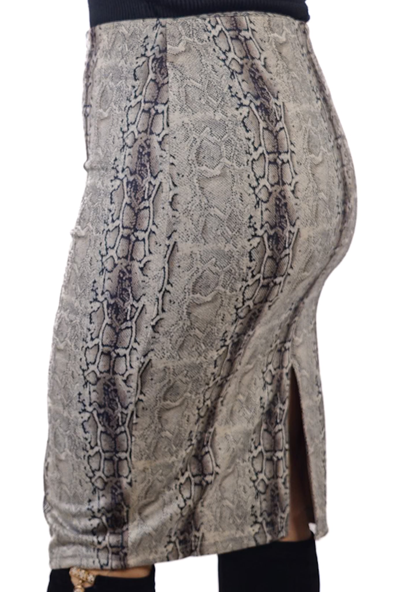 Falda Tubo Gris