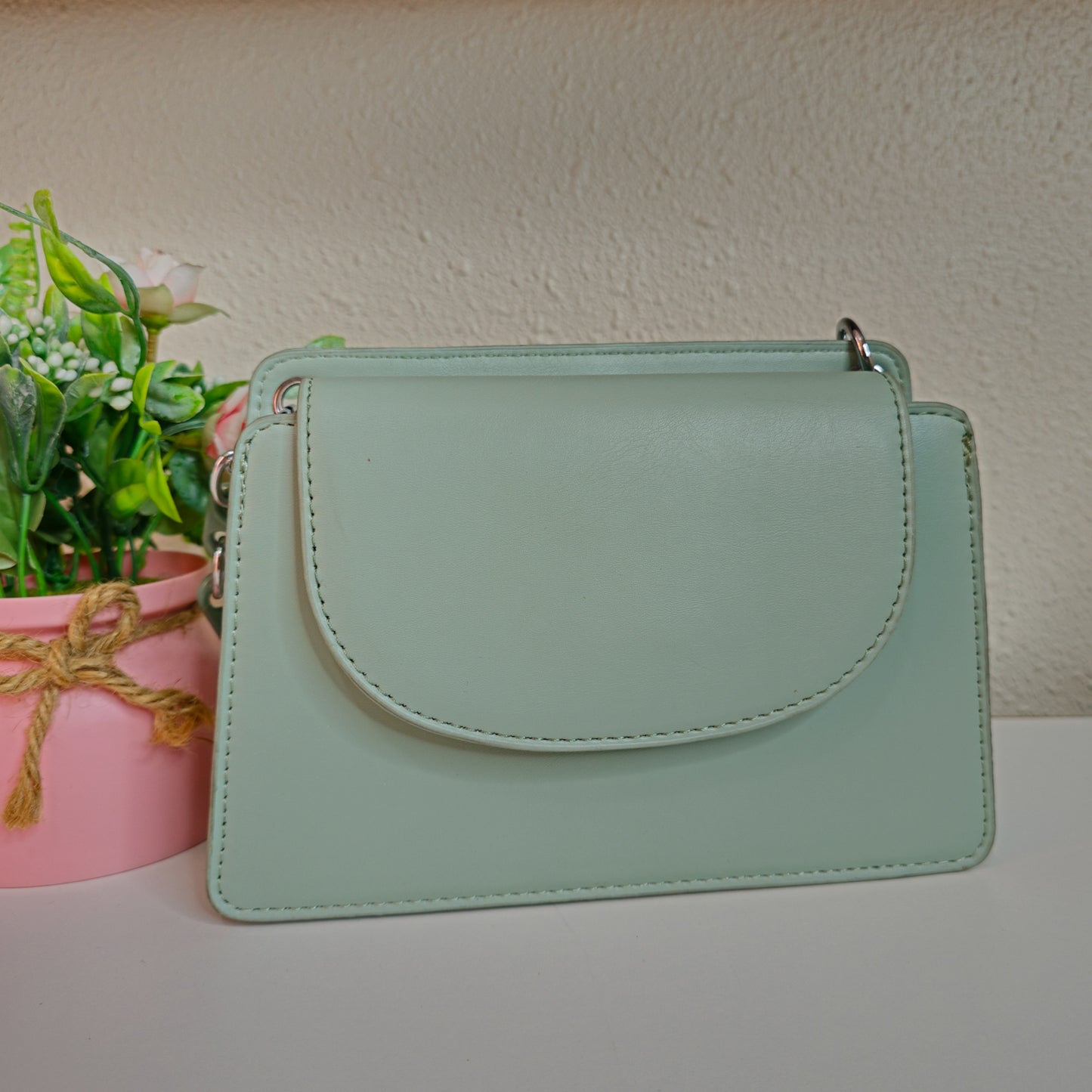 Cartera Verde Agua