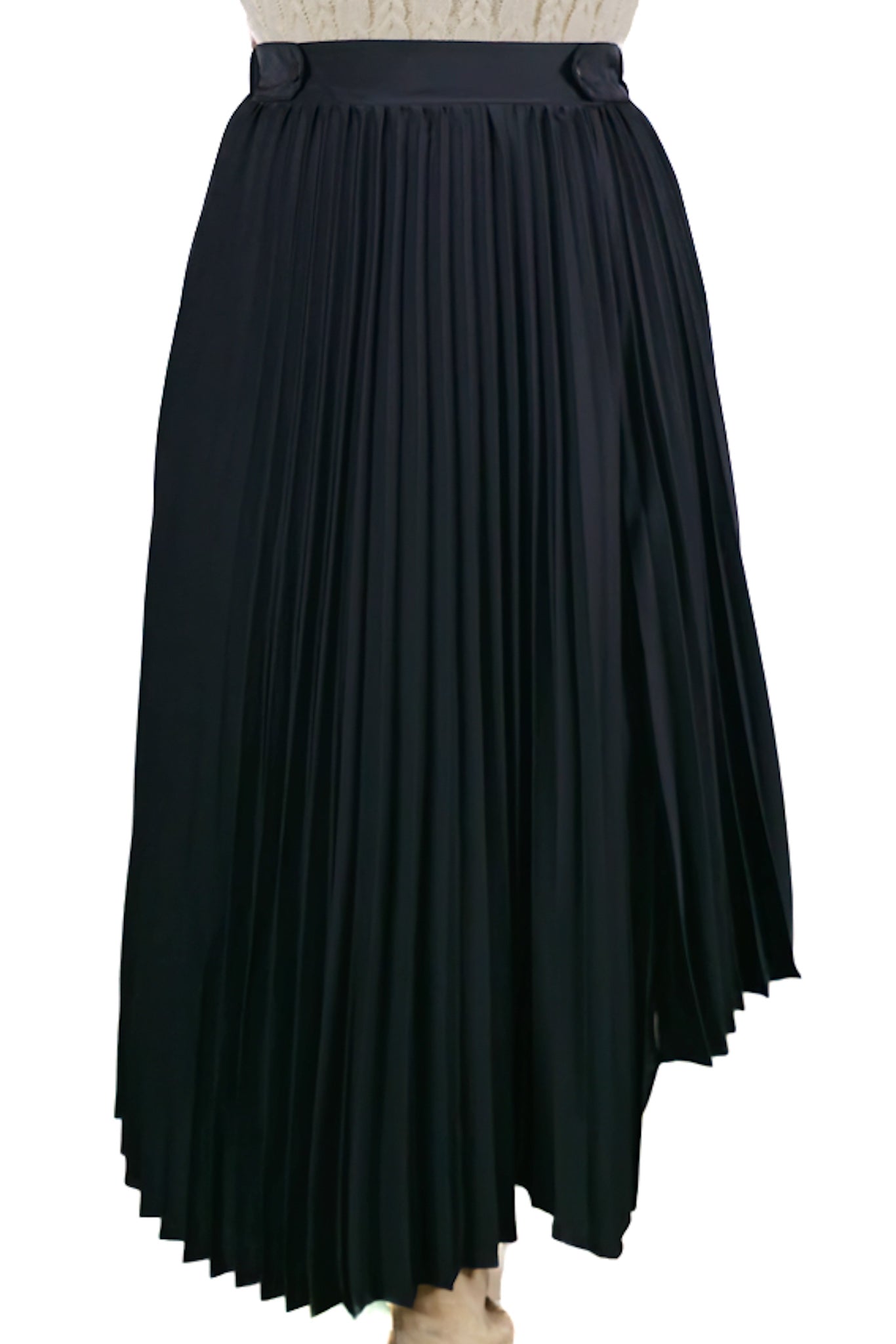 Falda Plisada Negra