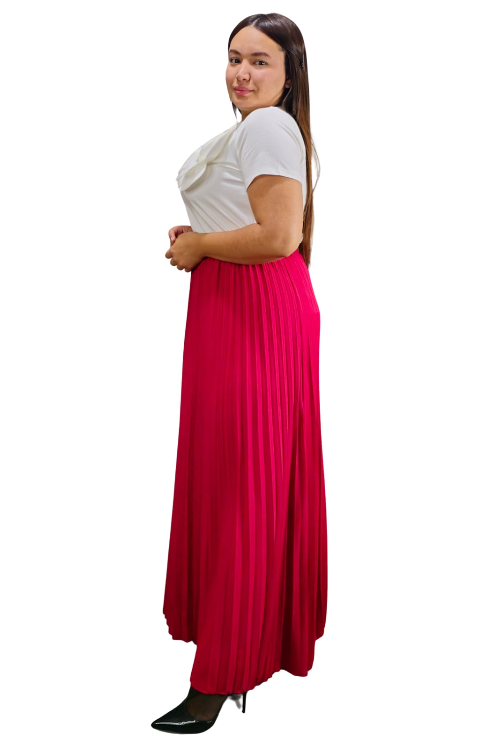 Maxi Falda Plisada Clarisse