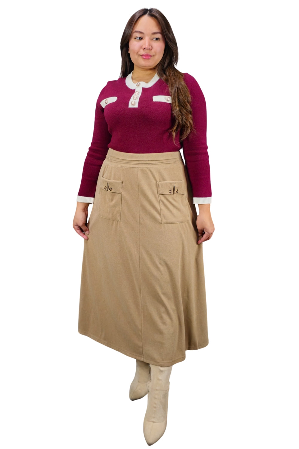Falda Casual Romane