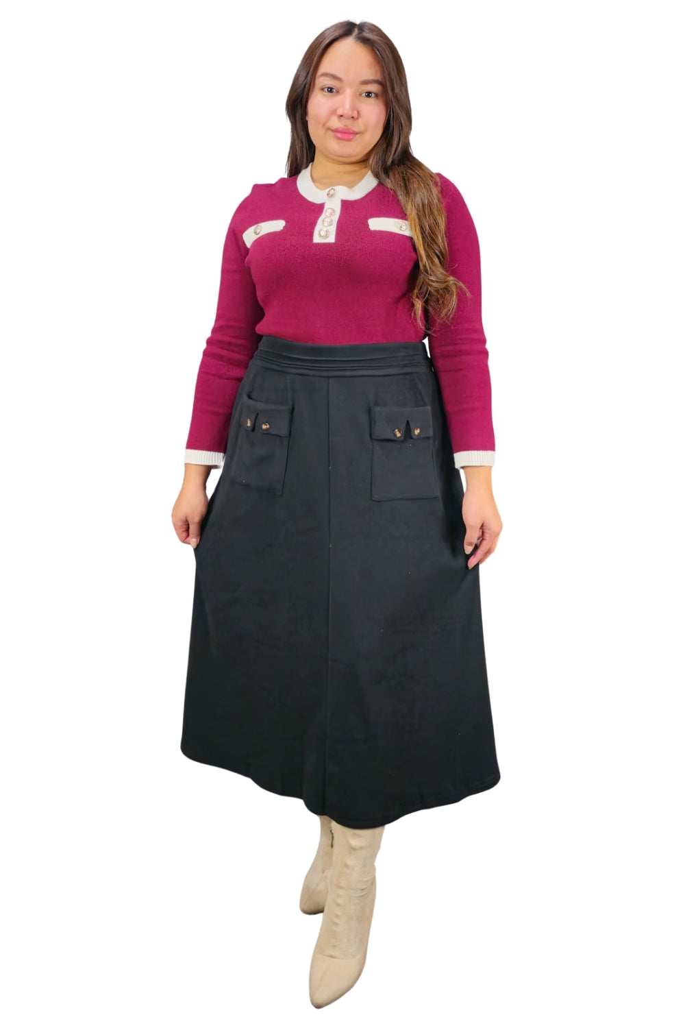 Falda Casual Romane