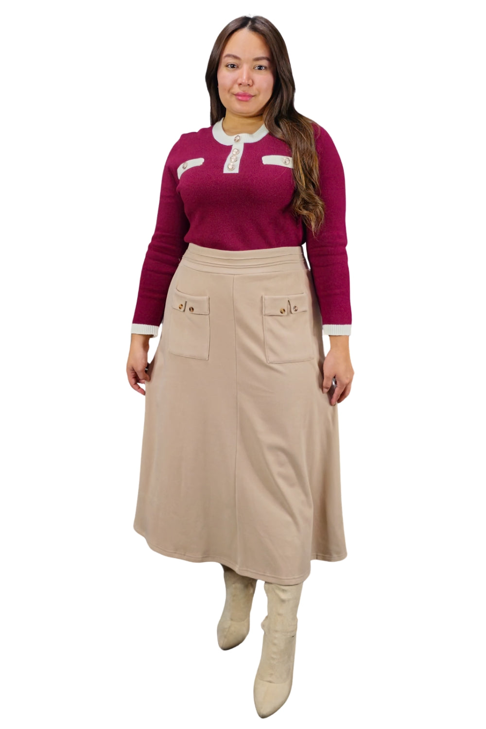 Falda Casual Romane