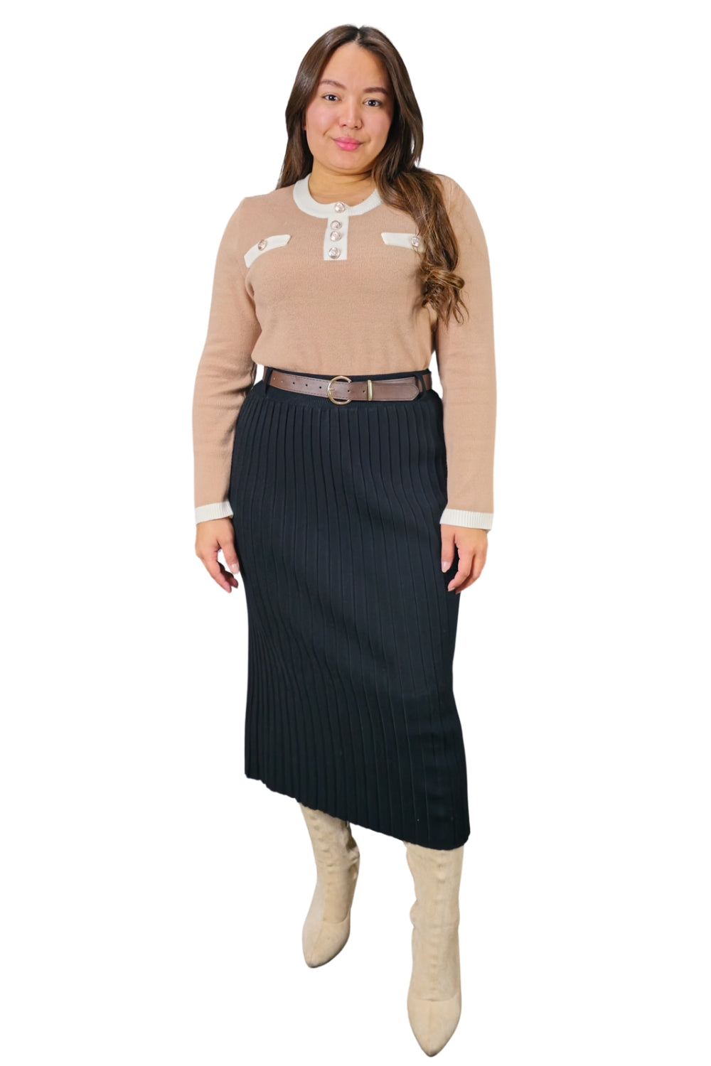 Falda de Lanilla Iriel