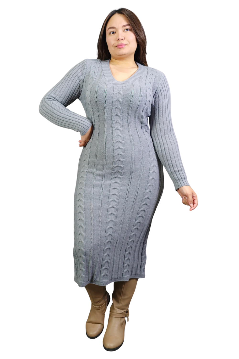 Vestido Tejido Crochet Birgit