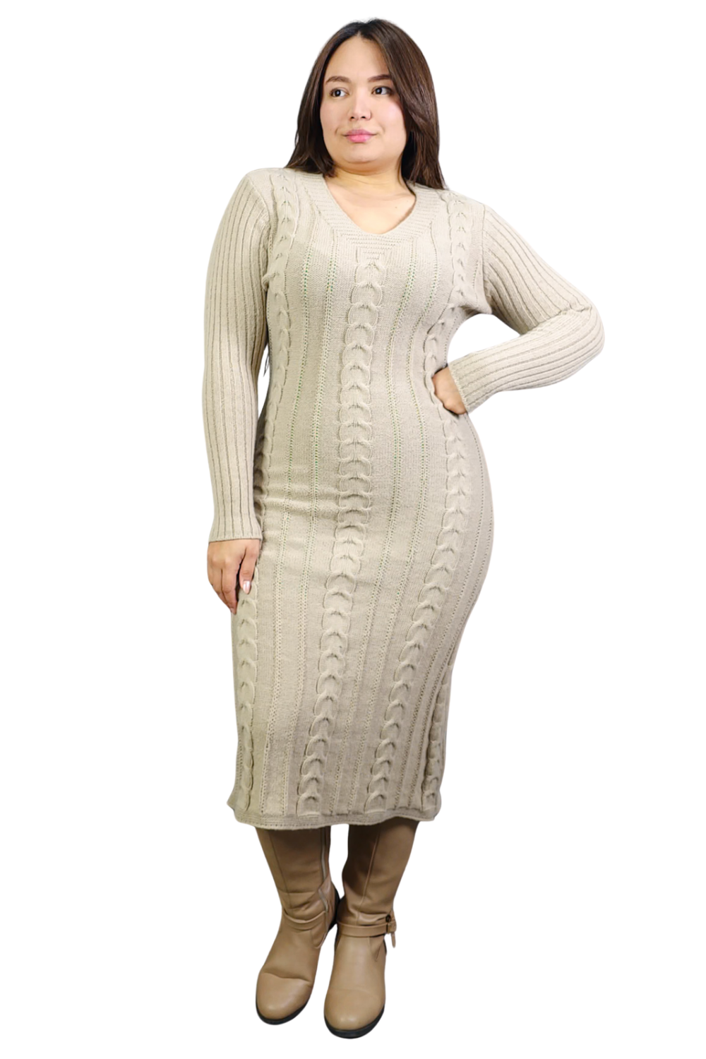 Vestido Tejido Crochet Birgit