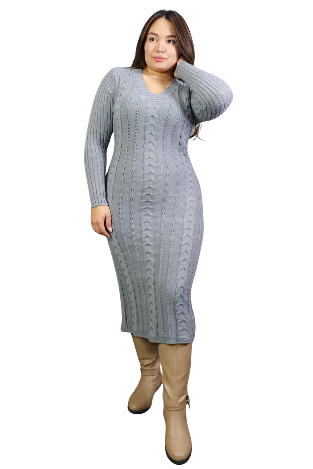 Vestido Tejido Crochet Birgit
