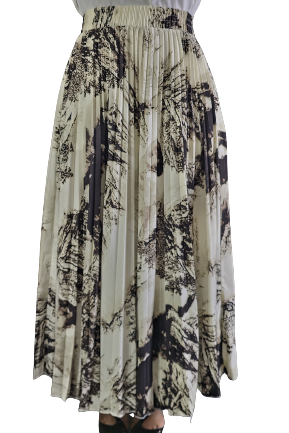 Maxi Falda Plisada Amber