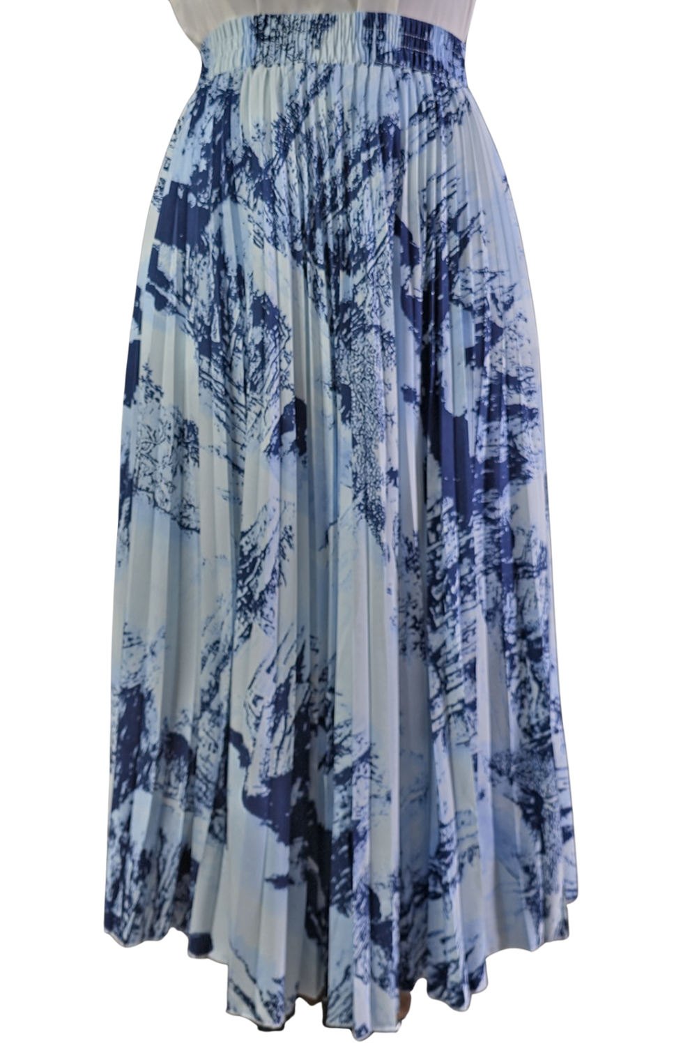 Maxi Falda Plisada Amber