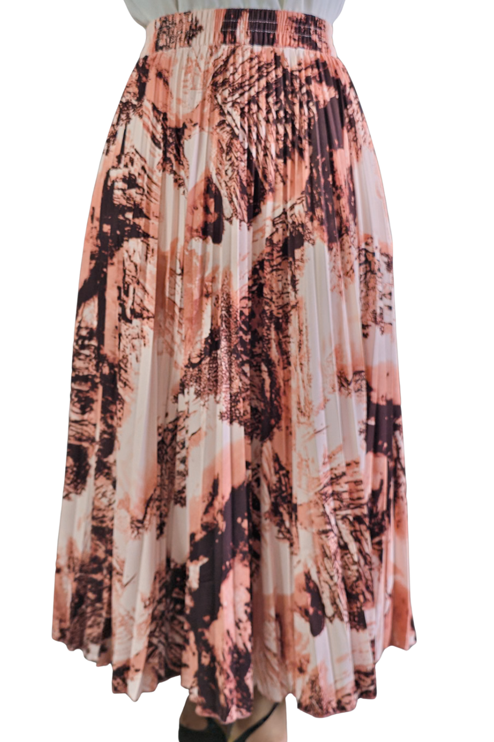 Maxi Falda Plisada Amber