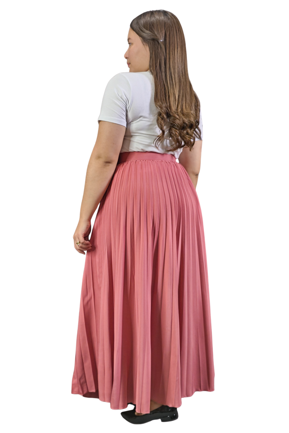 Maxi Falda Plisada Grace