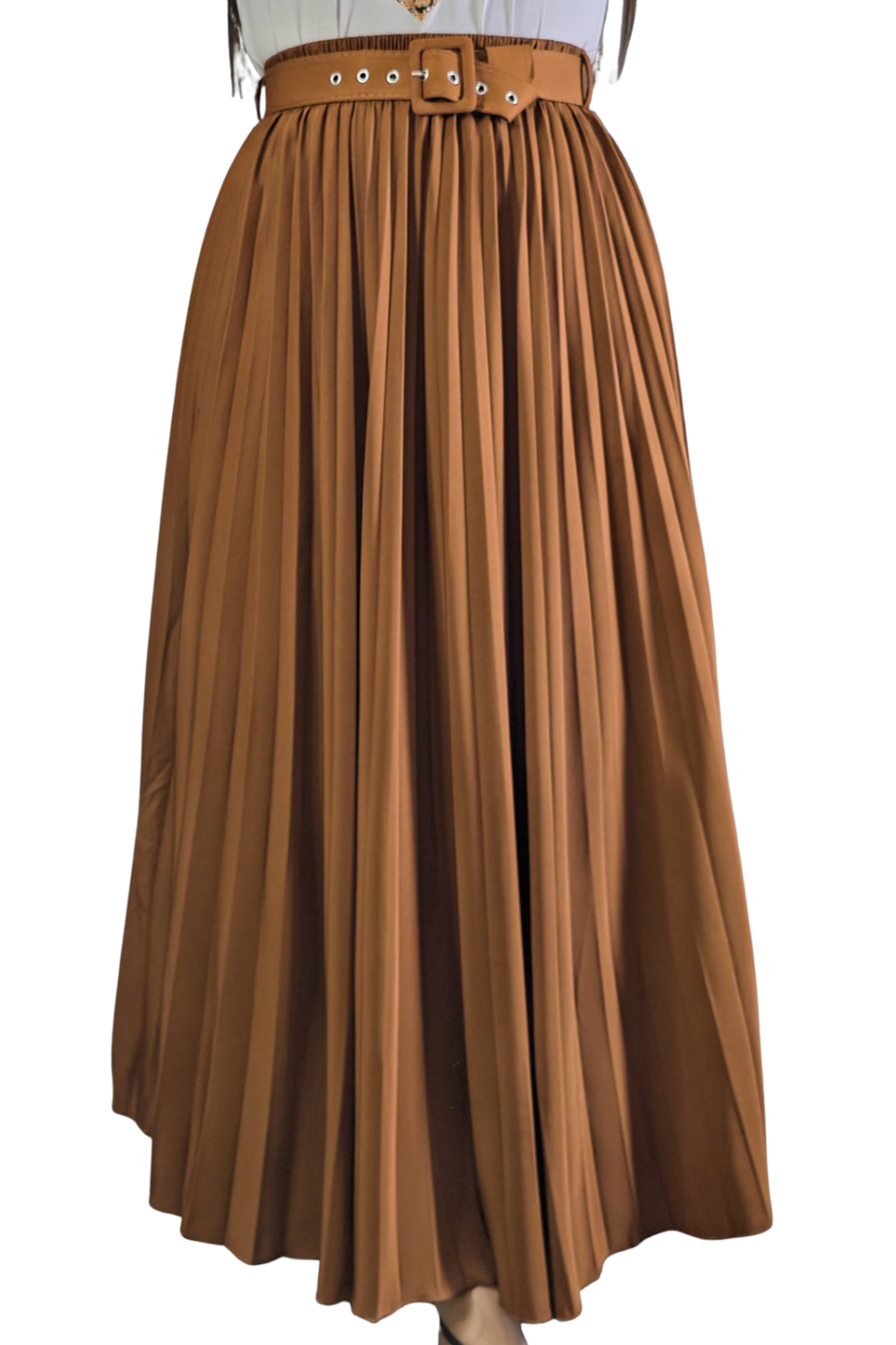 Maxi Falda Plisada Grace