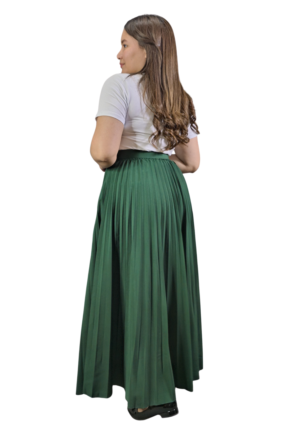 Maxi Falda Plisada Grace