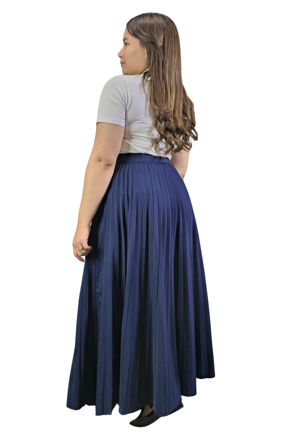 Maxi Falda Plisada Grace