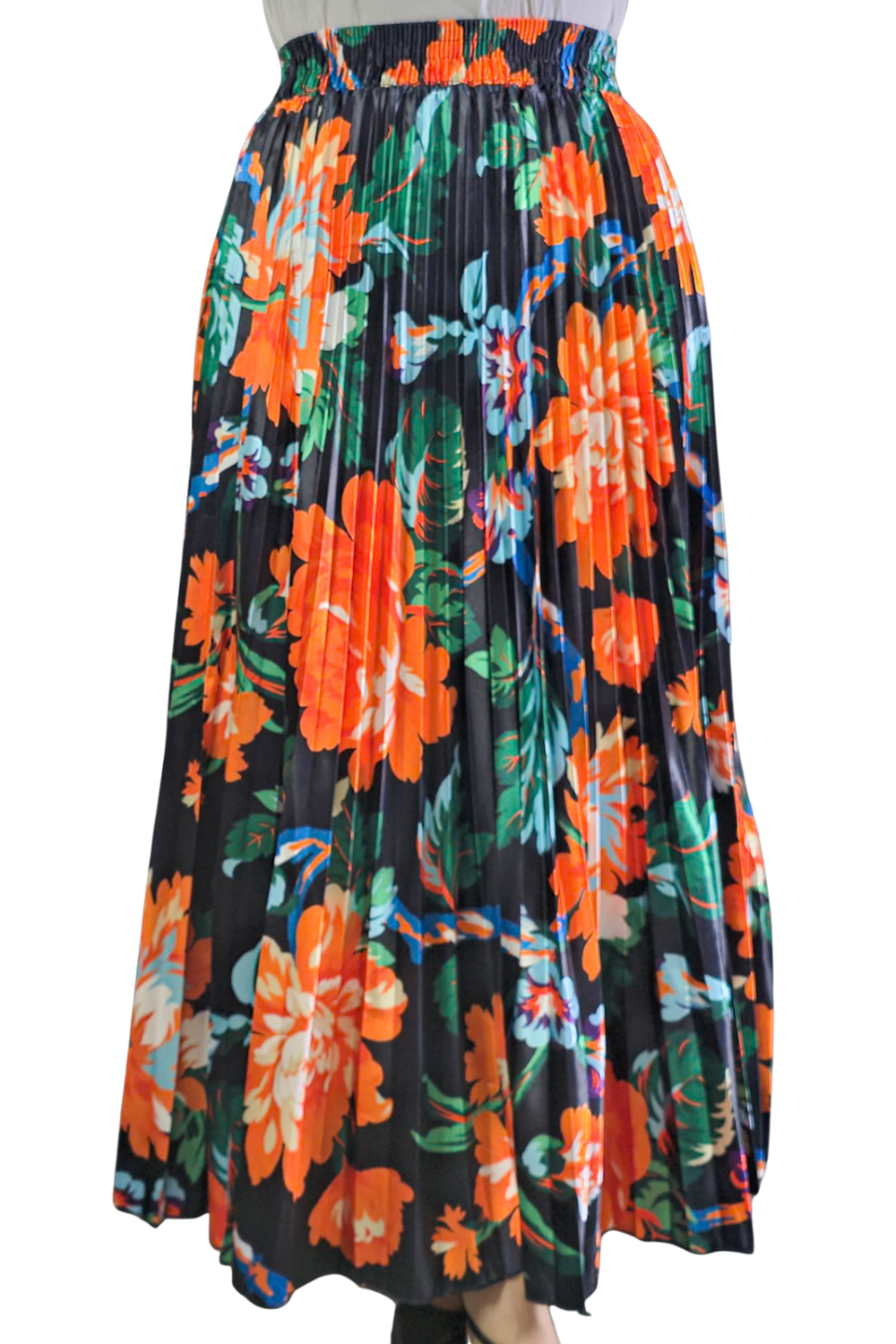 Maxi Falda Plisada Freya
