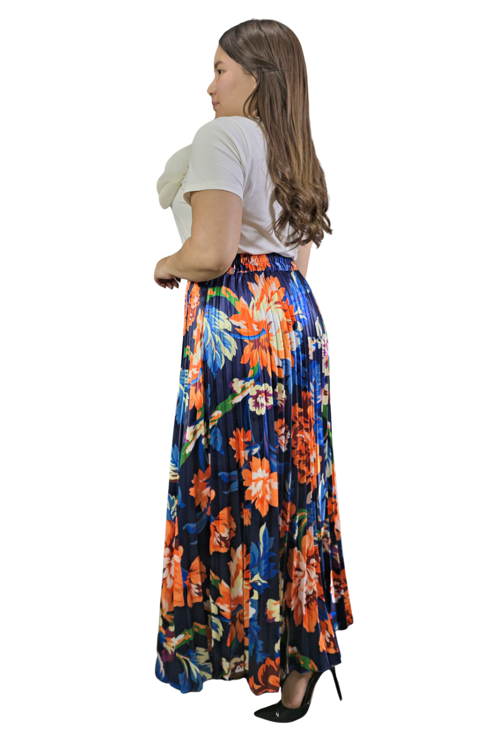 Maxi Falda Plisada Freya