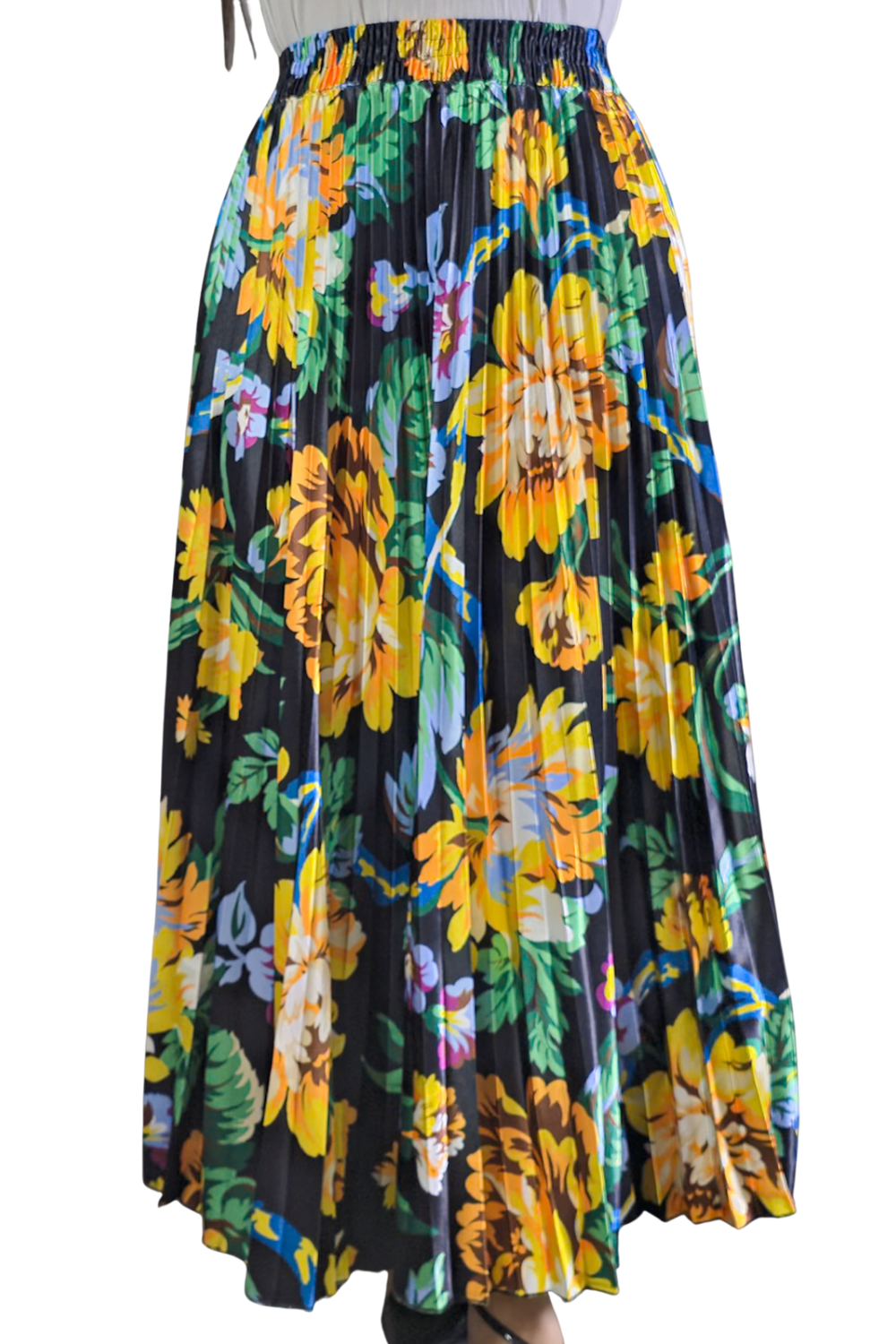 Maxi Falda Plisada Freya