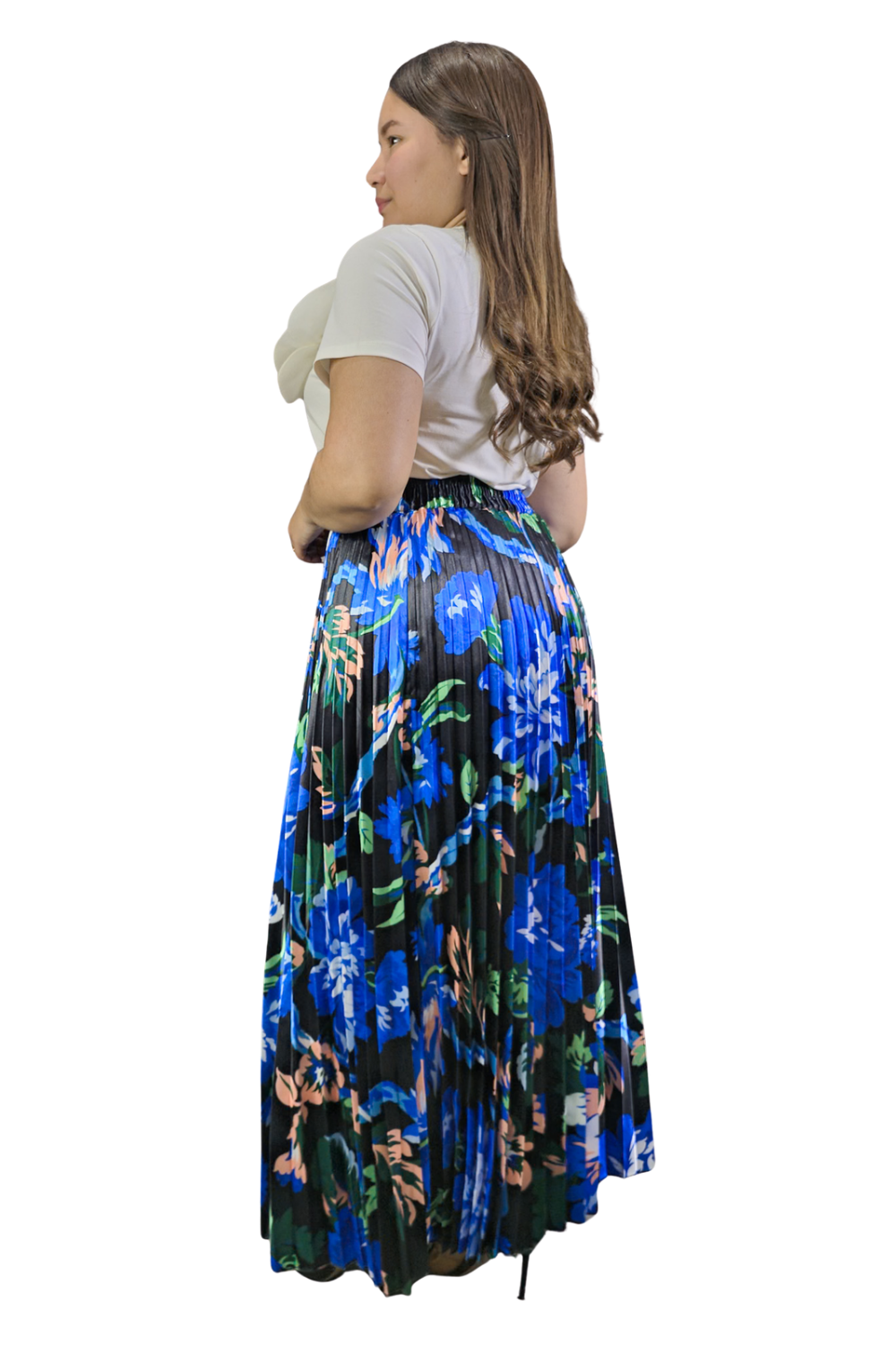 Maxi Falda Plisada Freya