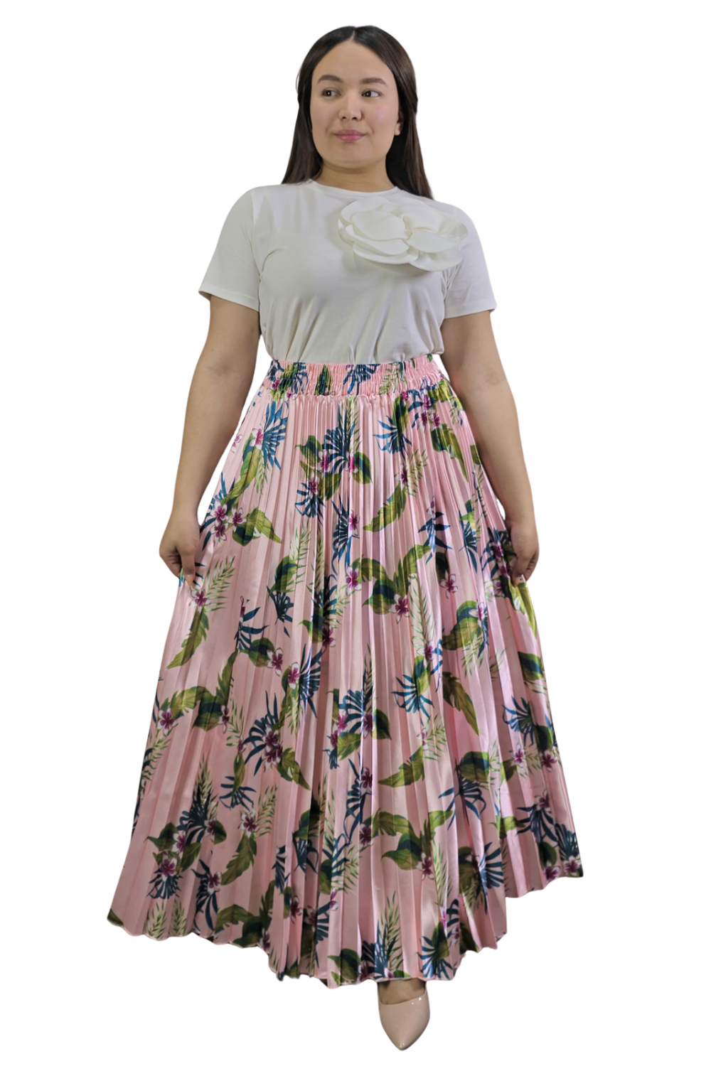 Maxi Falda Plisada Freya