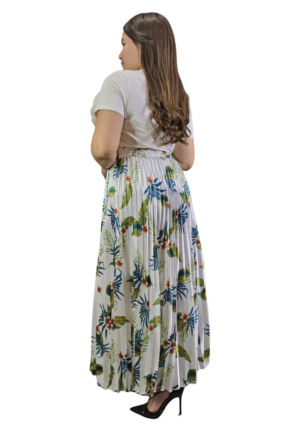 Maxi Falda Plisada Freya