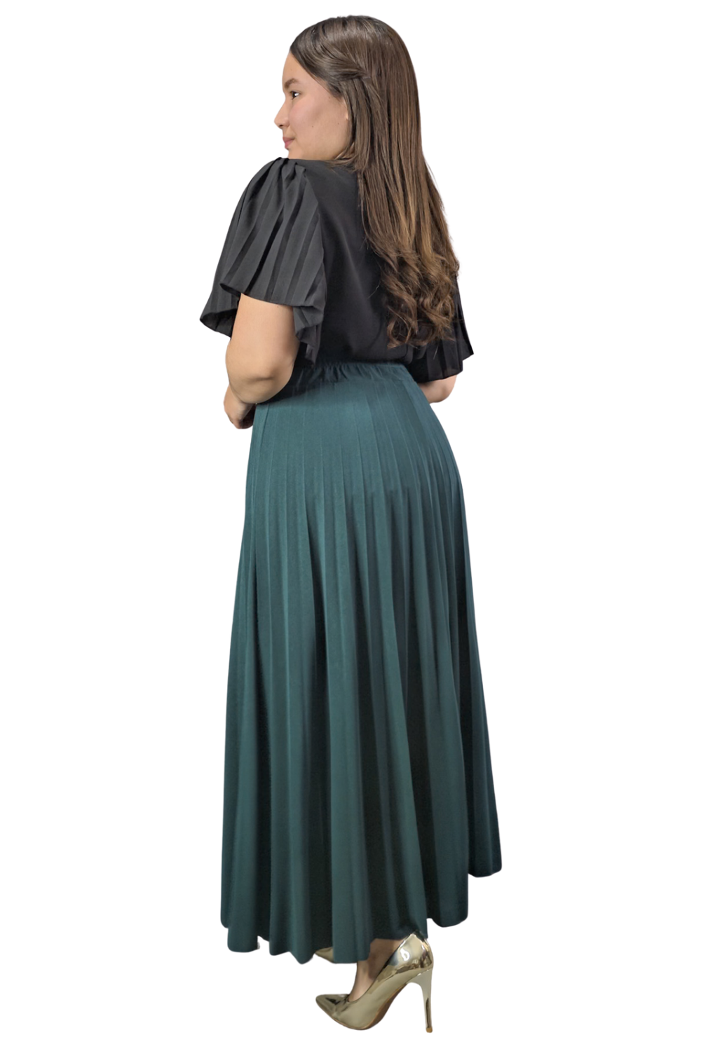 Falda Plisada Jade