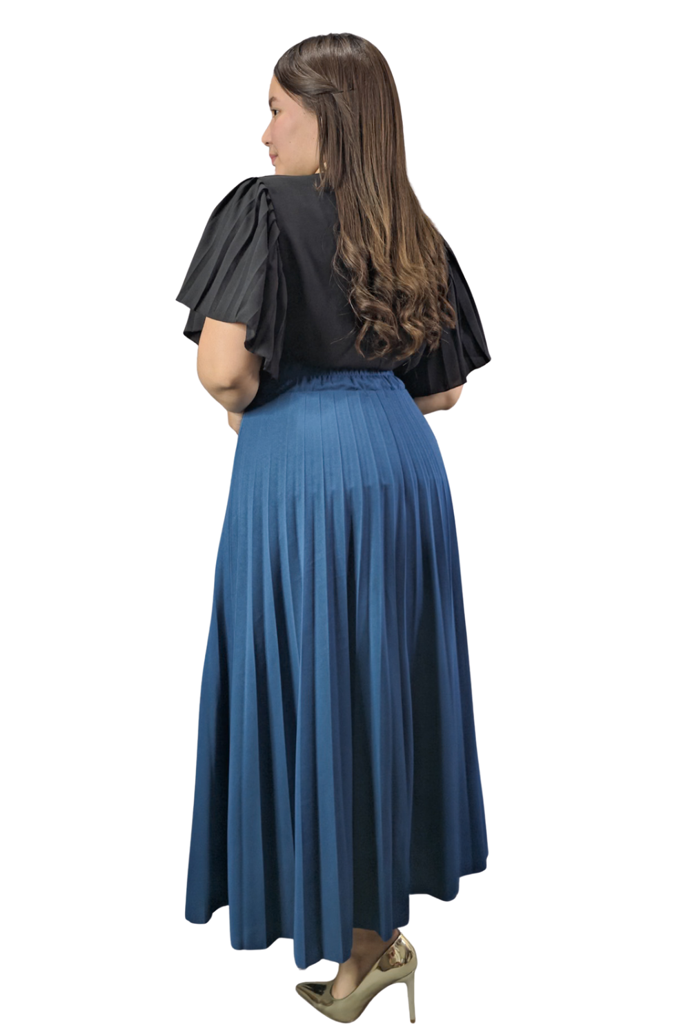 Falda Plisada Jade