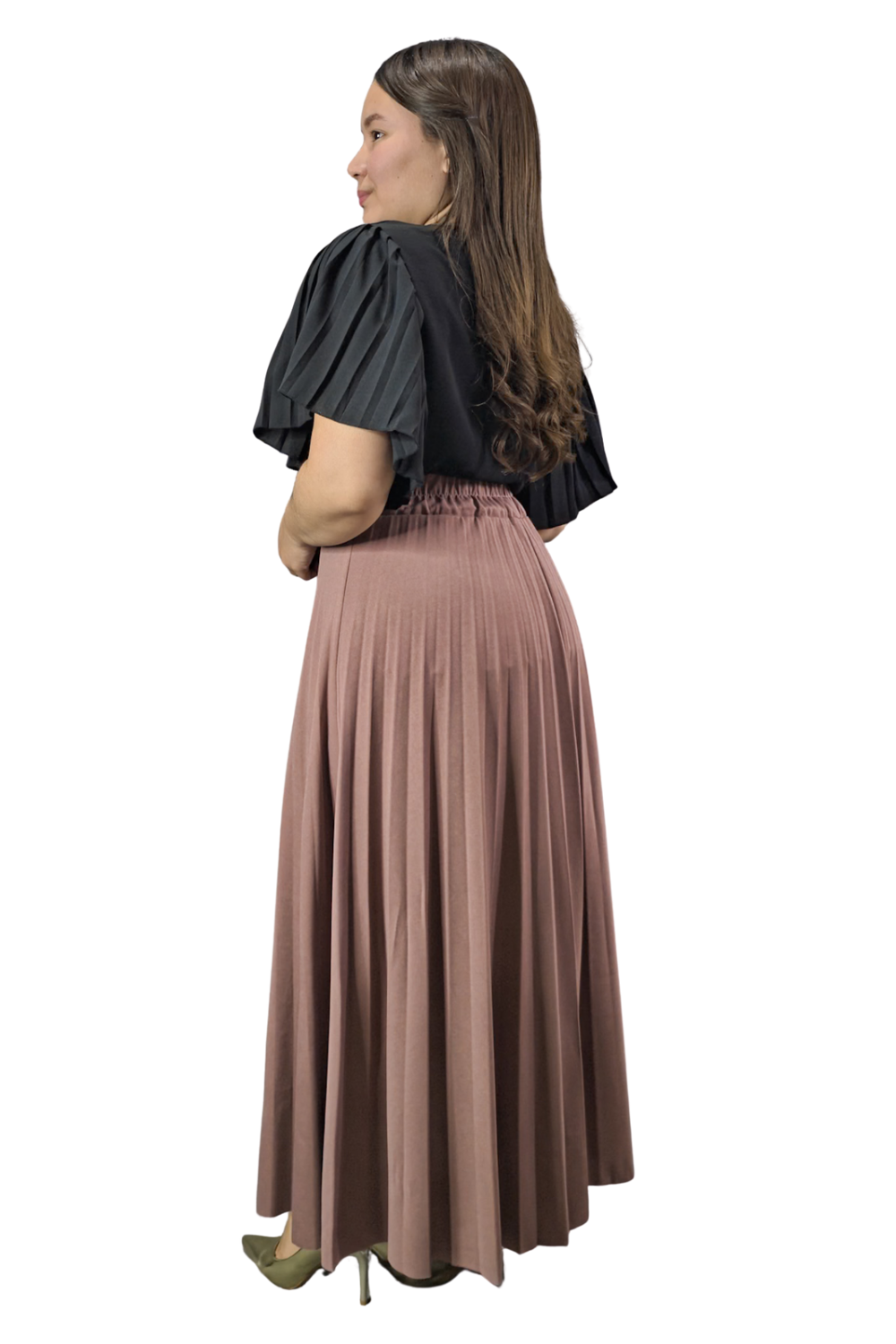 Falda Plisada Jade