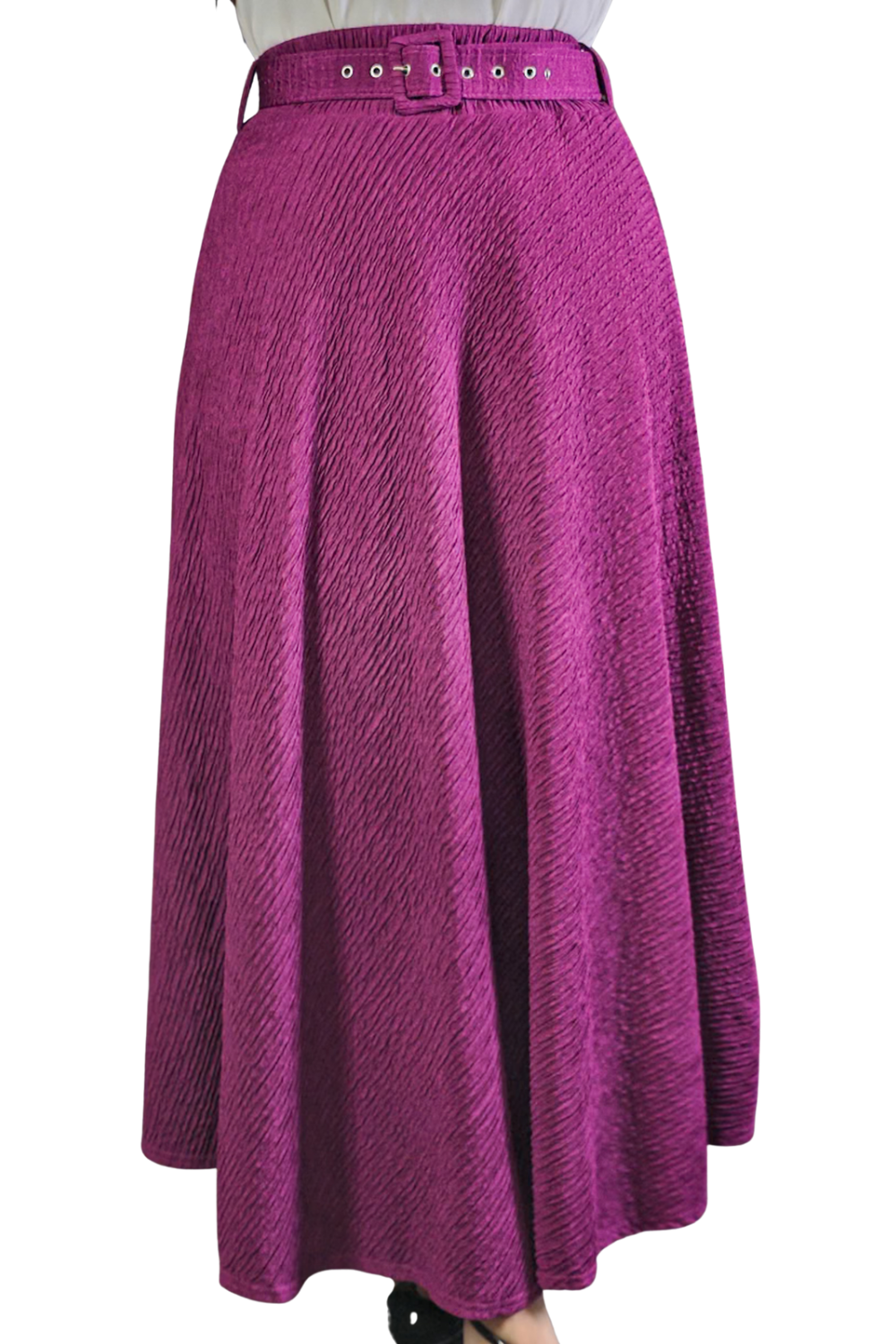 Maxi Falda Texturizada Molly