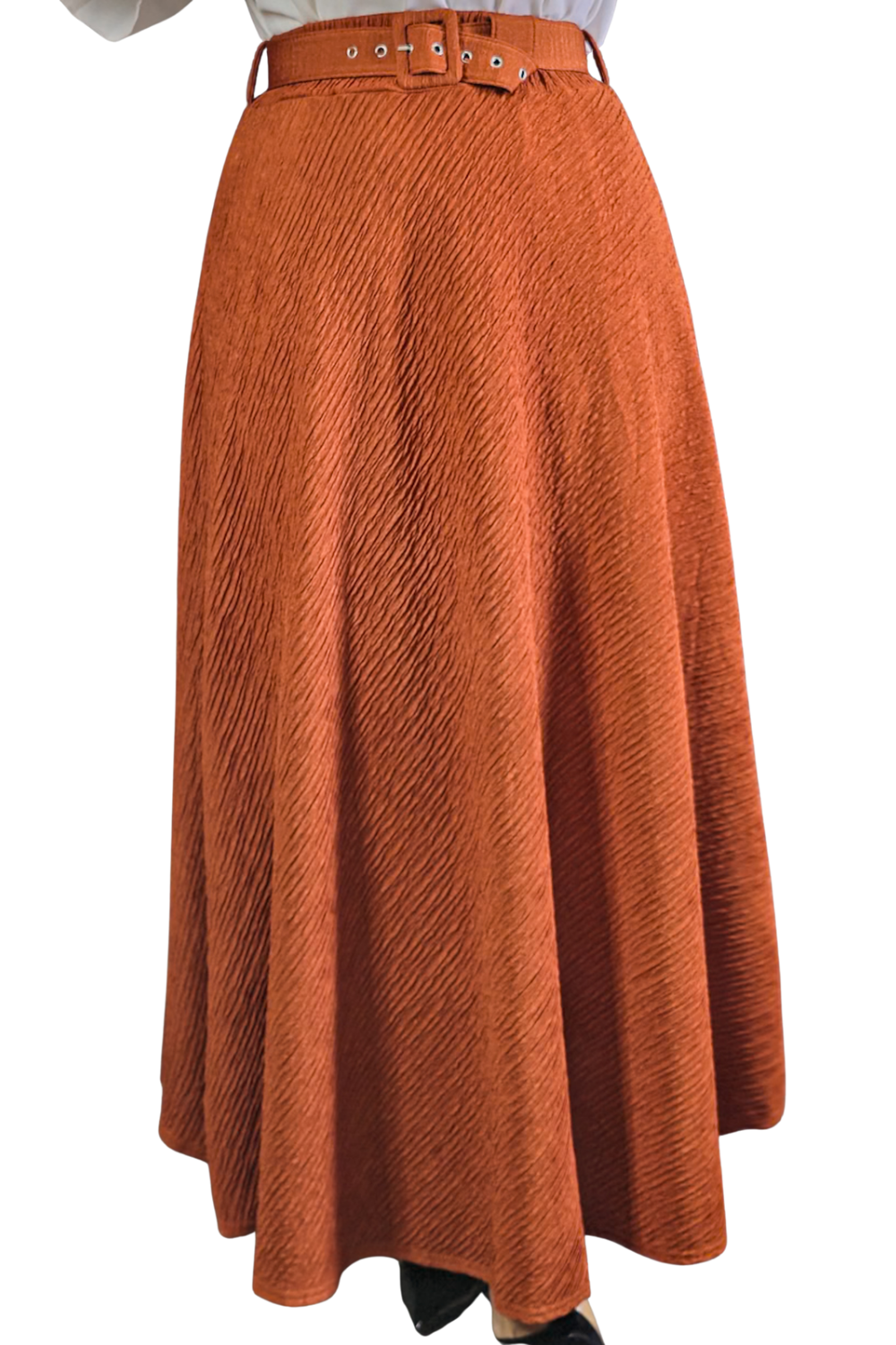 Maxi Falda Texturizada Molly