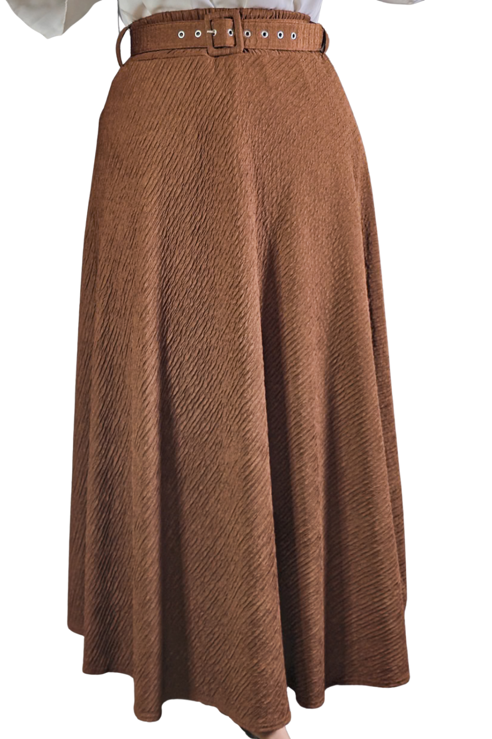 Maxi Falda Texturizada Molly