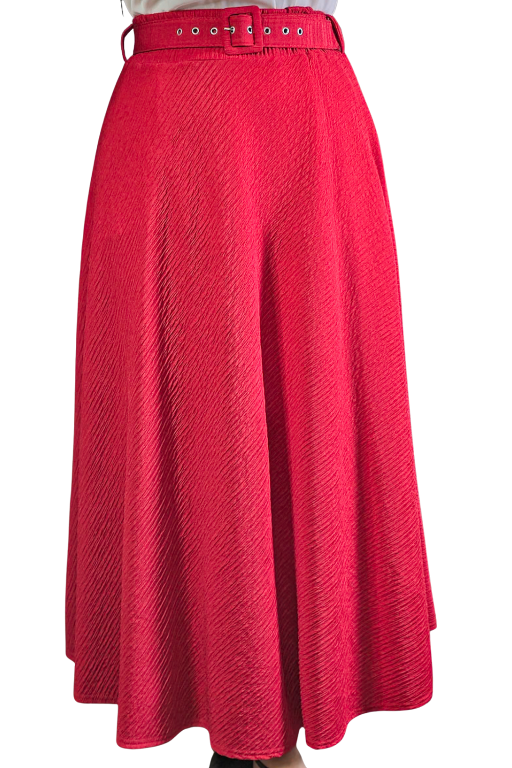 Maxi Falda Texturizada Molly