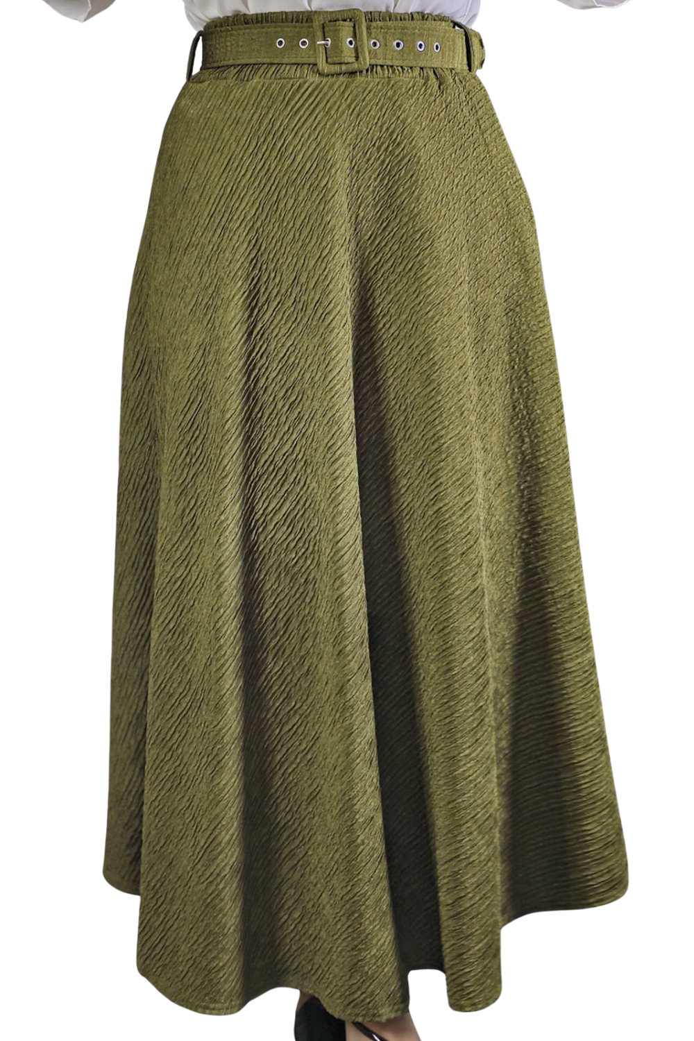 Maxi Falda Texturizada Molly