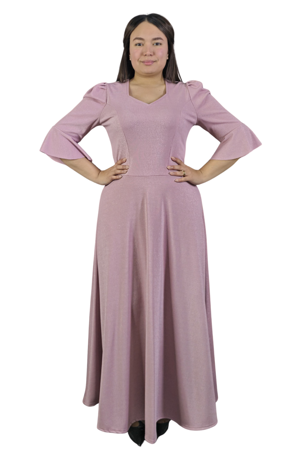 Maxi Vestido Brillos Evelyn
