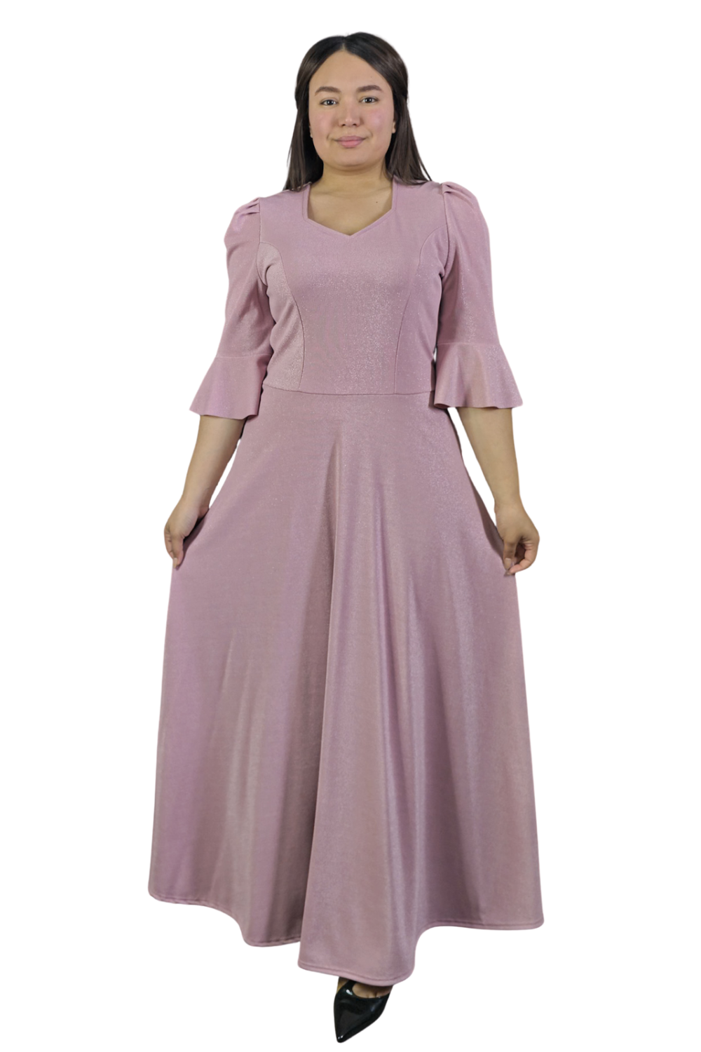 Maxi Vestido Brillos Evelyn