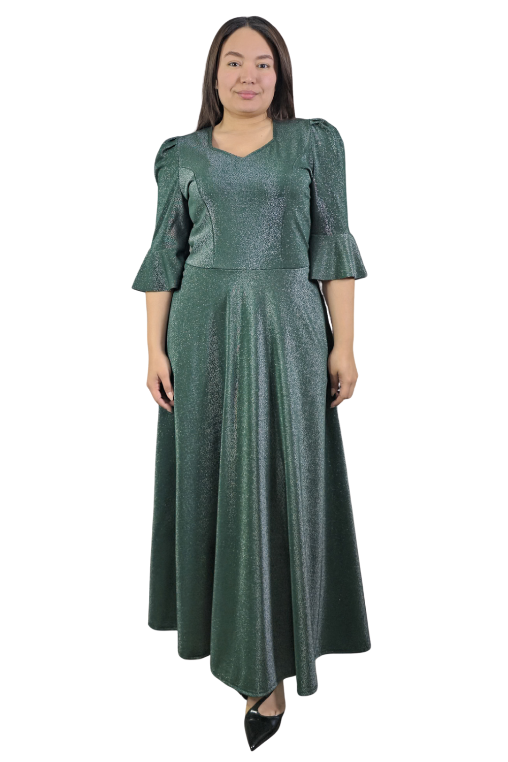Maxi Vestido Brillos Evelyn