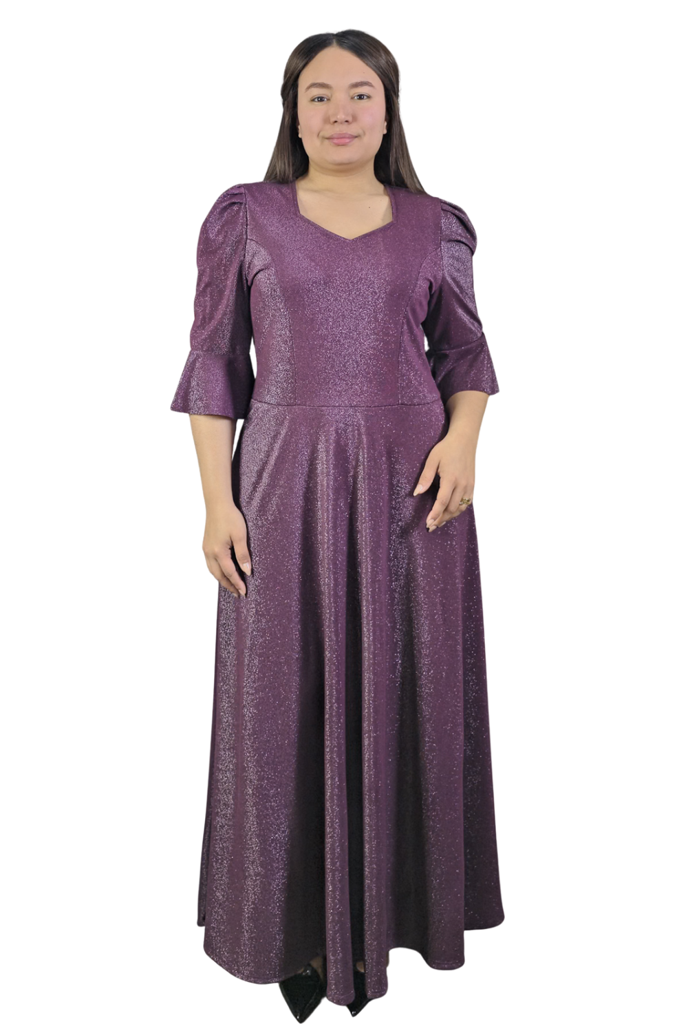 Maxi Vestido Brillos Evelyn
