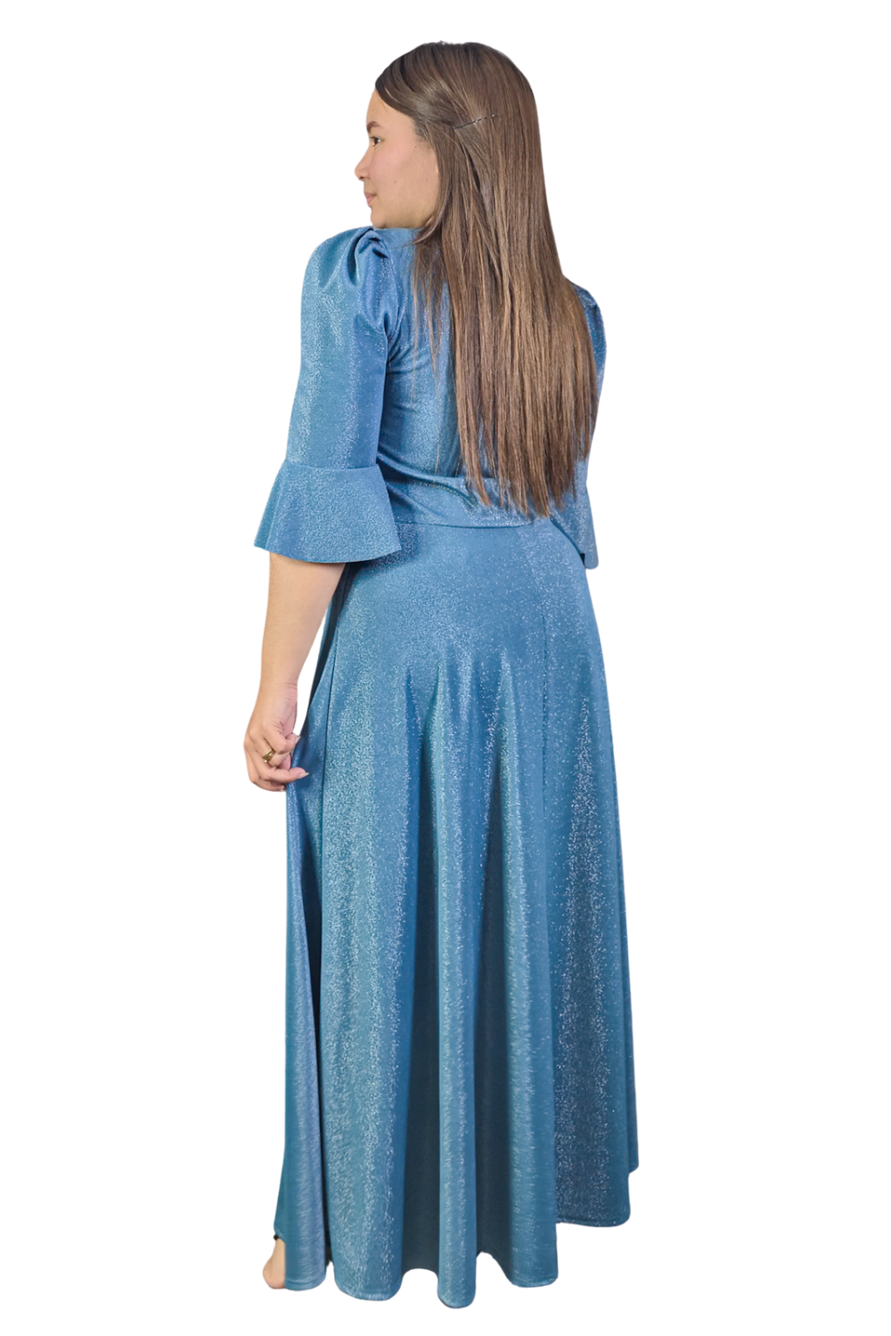 Maxi Vestido Brillos Evelyn
