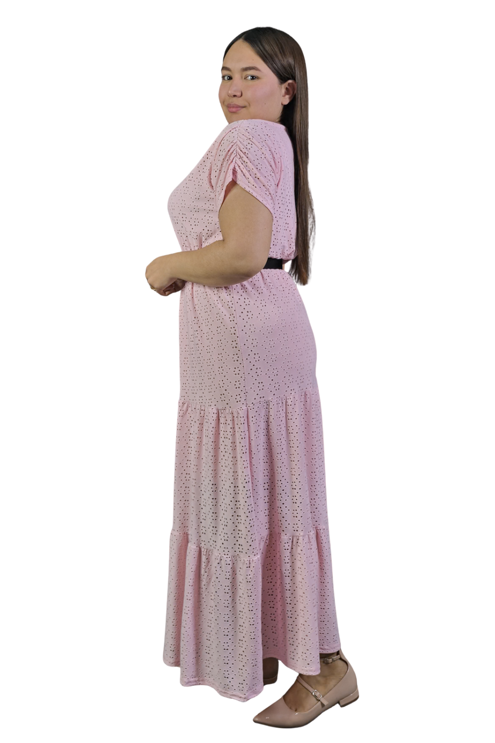 Maxi Vestido Broderie Ada