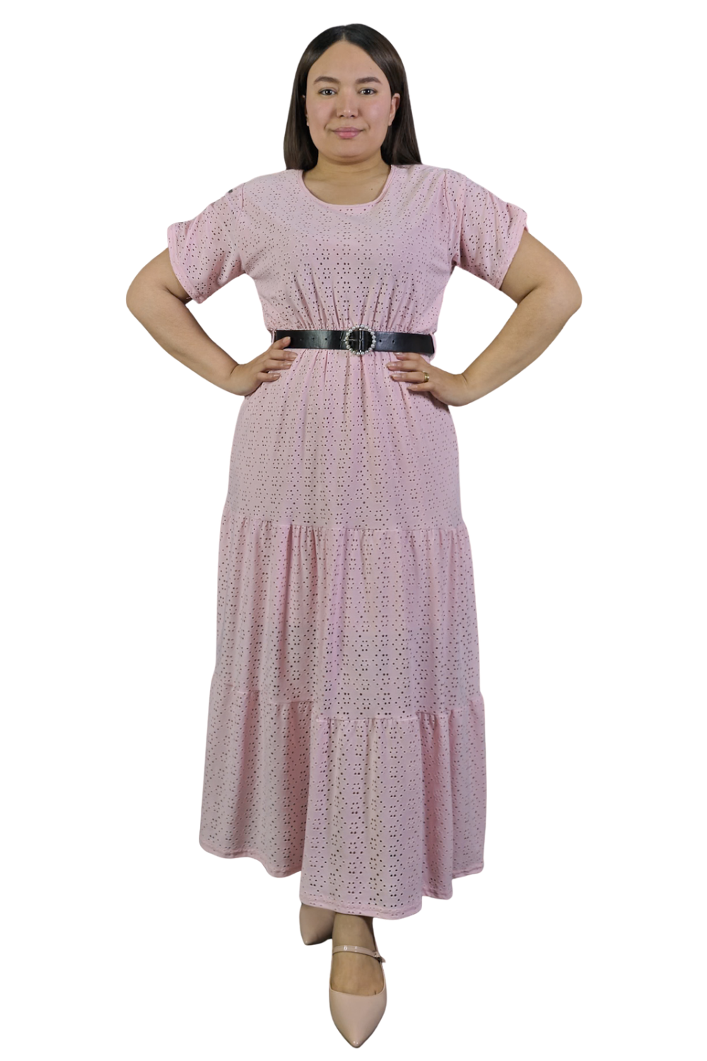Maxi Vestido Broderie Ada