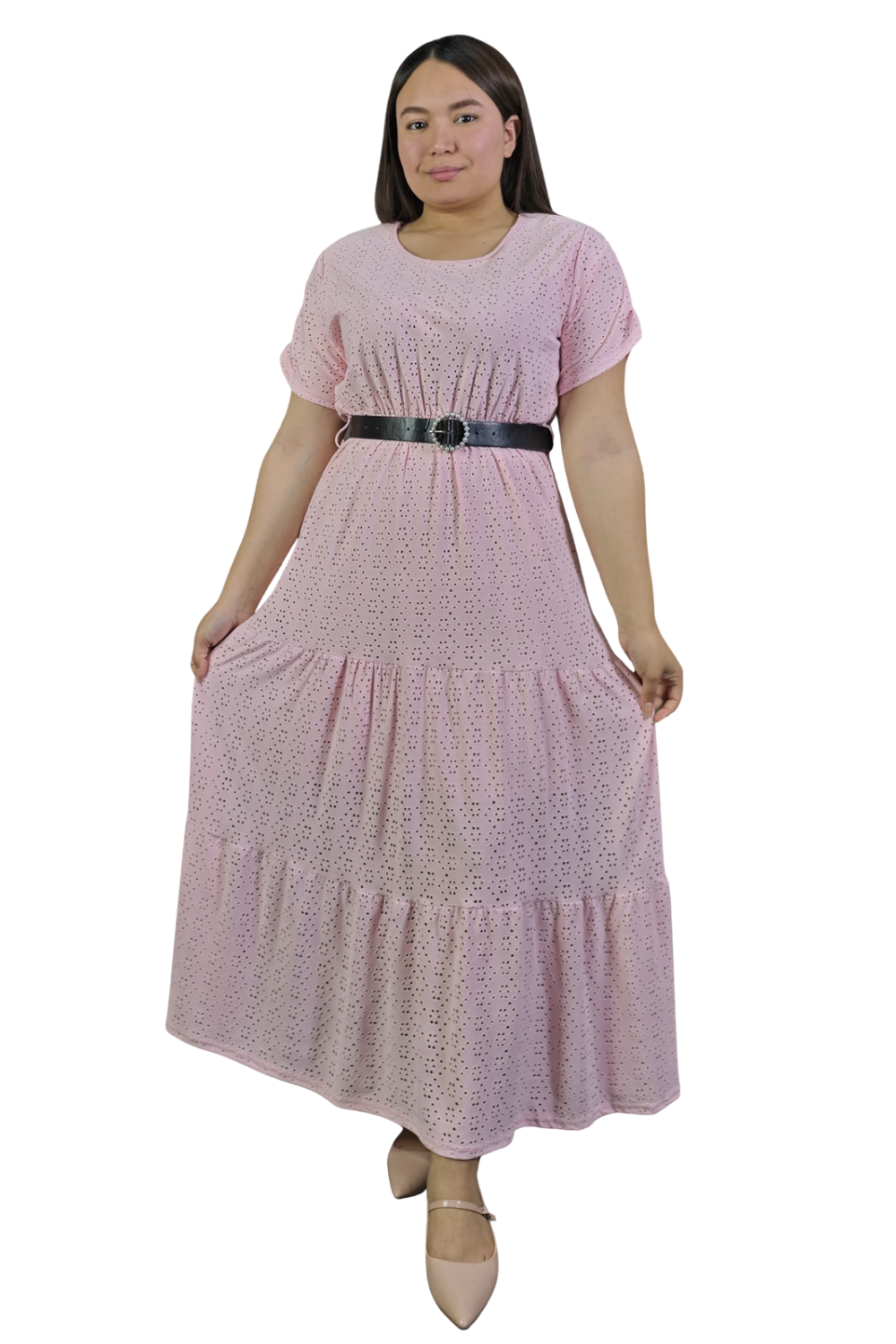Maxi Vestido Broderie Ada